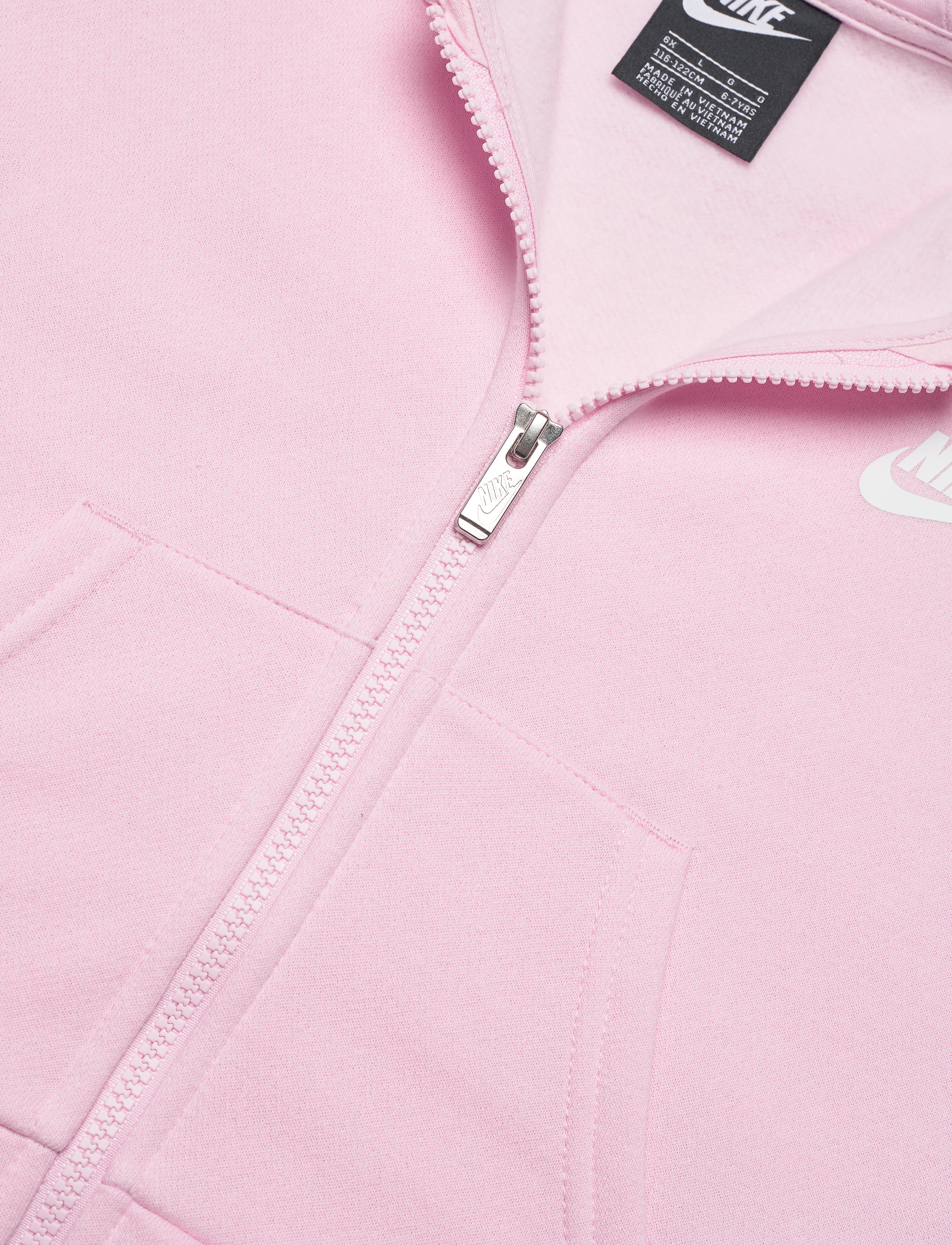 Nike - NIKE FULL ZIP HOODY - hættetrøjer - pink foam - 2
