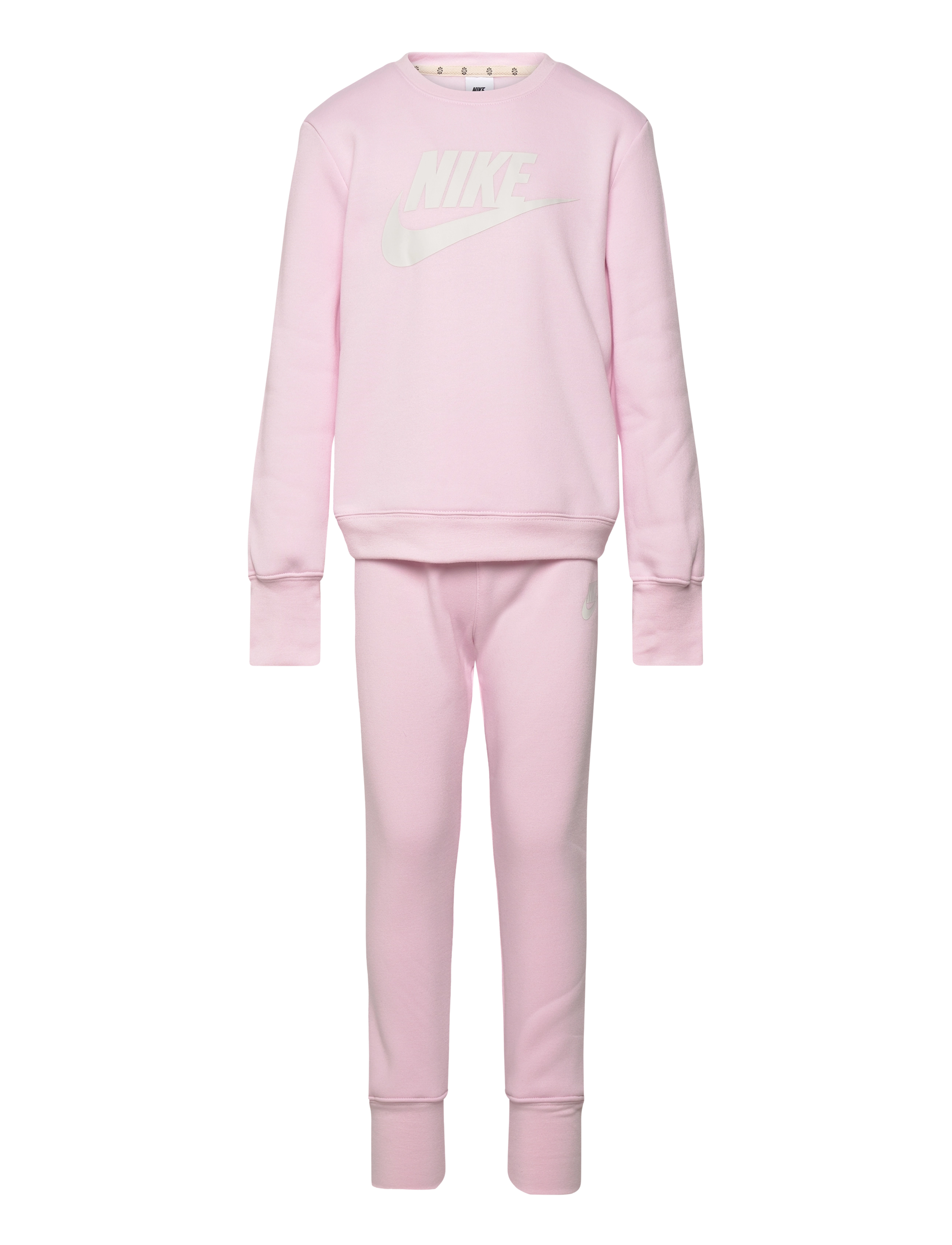 Nike Nike Sustainable Crew Set, 110/116, Pink, Sæt > Træningsdragter, Børn