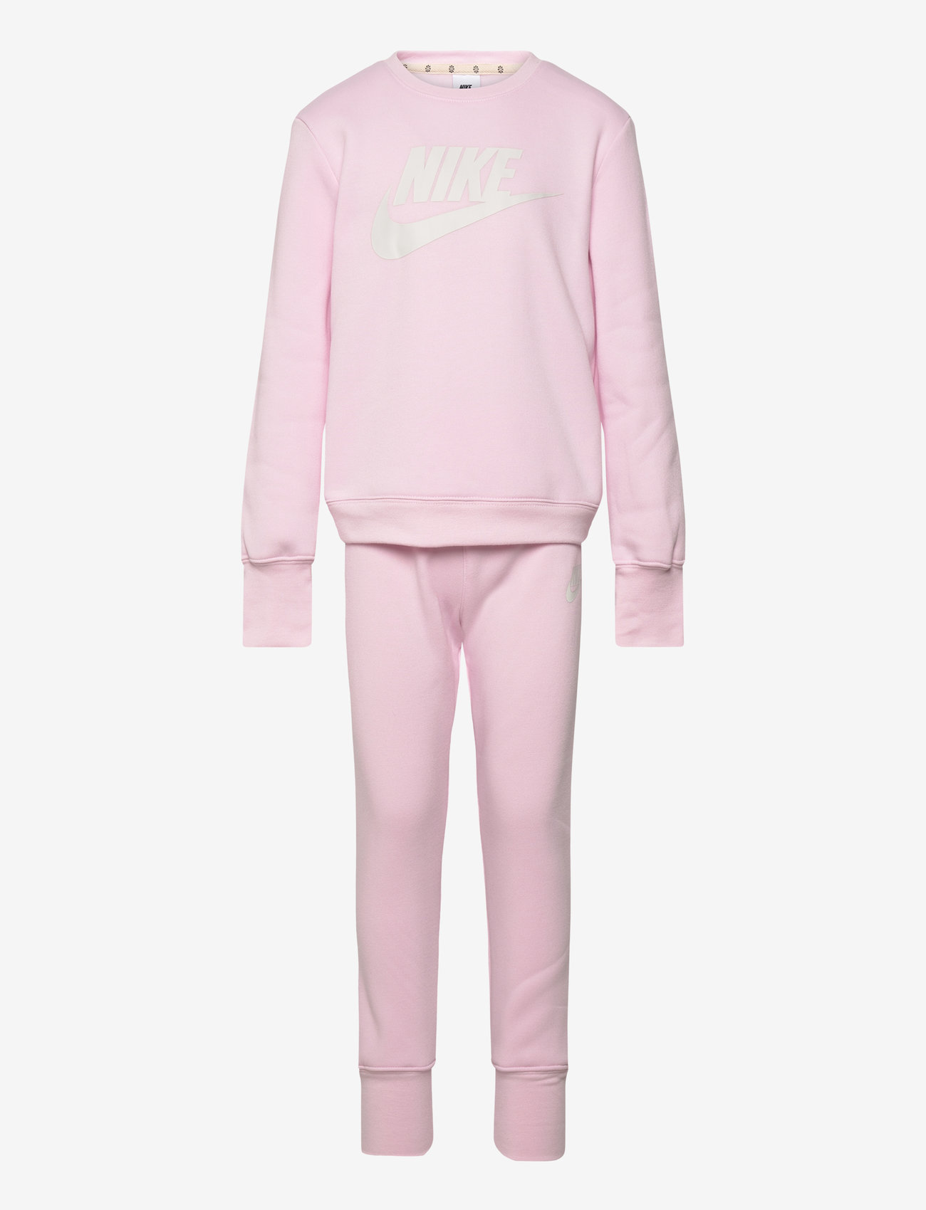 Nike - EE-FLEECE/TERRY SET - treeningriided ja 2-osalised komplektid - pink foam - 0