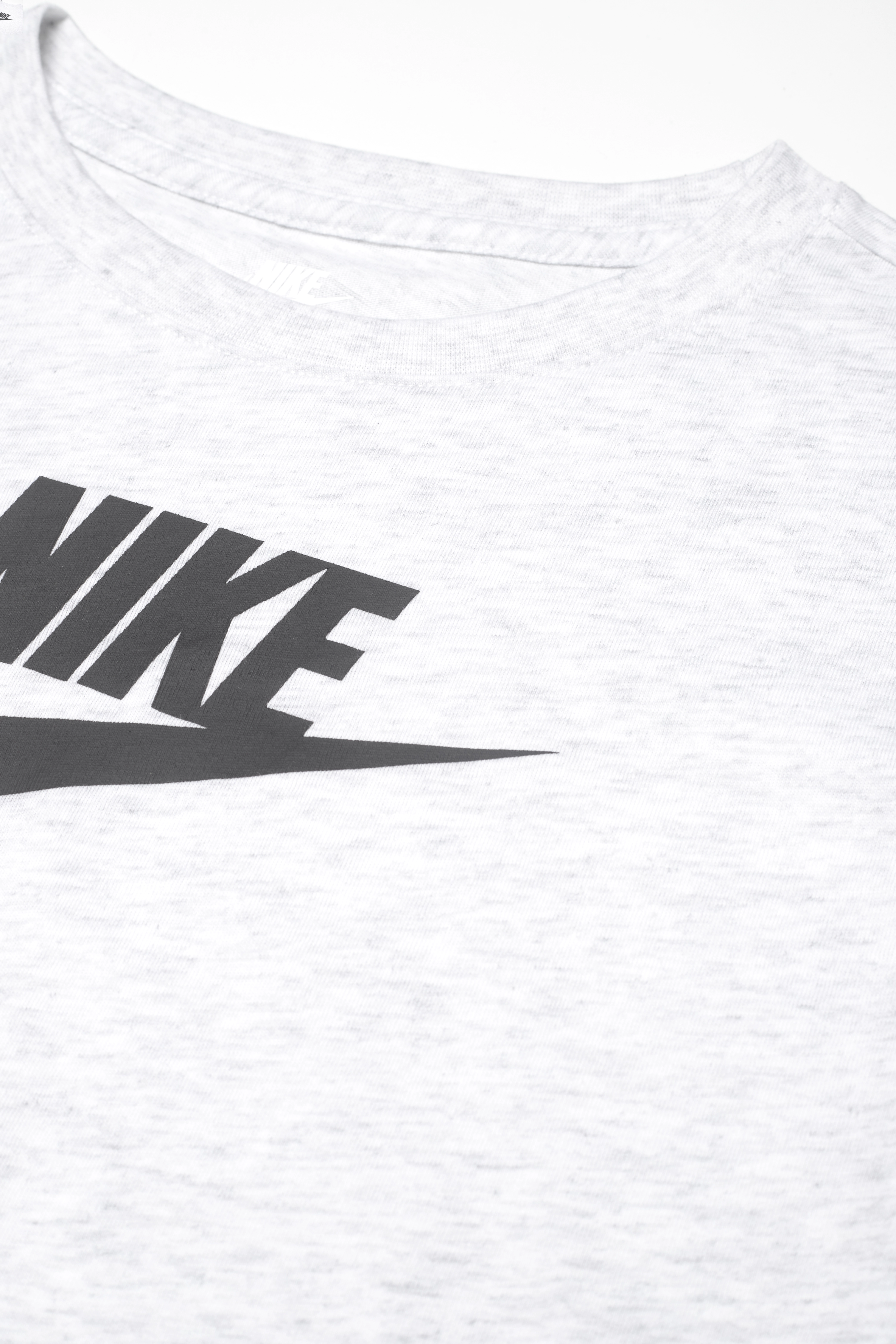 Nike - CLUB HBR BOXY TEE - birch heather - 2