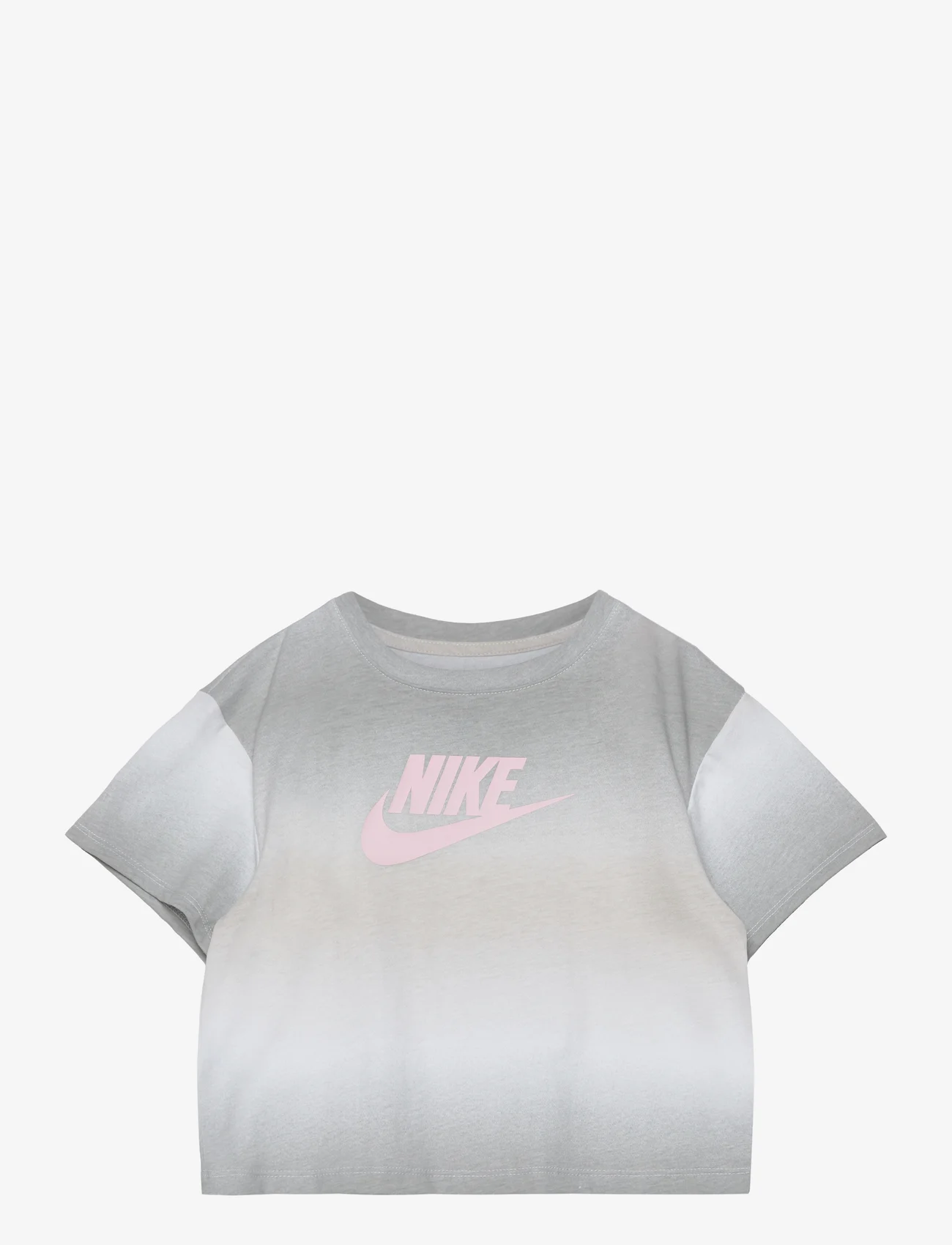 Nike - ICON GRADIENT FUTURA BOXY TEE - short-sleeved t-shirts - lt smoke grey - 0