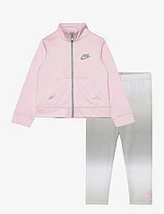 Nike - PRINTED CLUB LEGGING SET - sweatsuits - light smoke gray - 0