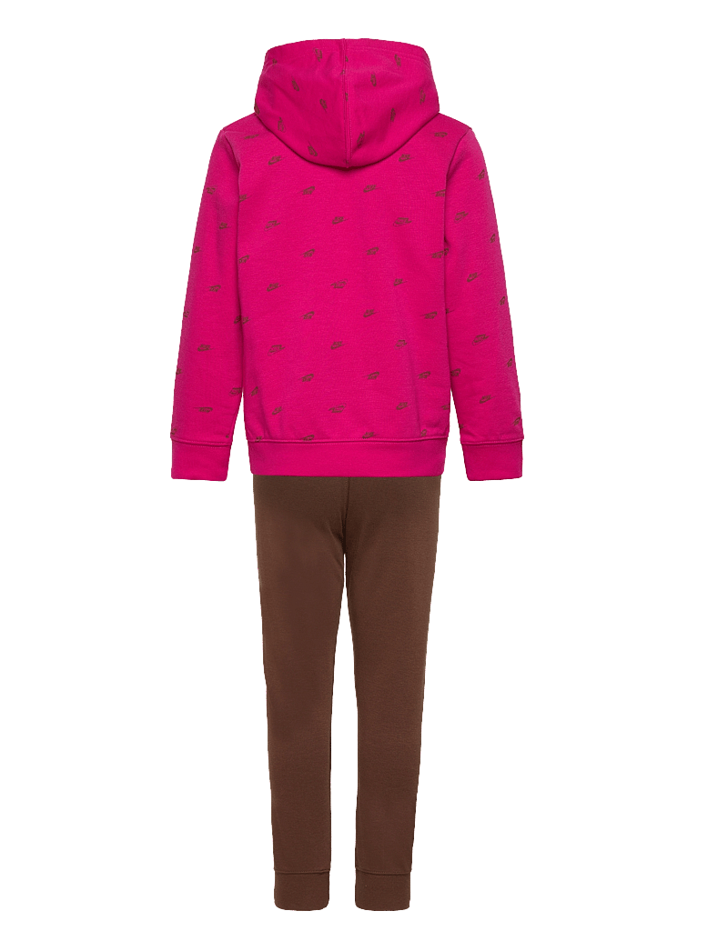 Nike - T8-FRENCH TERRY PANT SET - treniņtērpi un divdaļīgi komplekti - cacao wow - 1