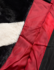 Nike - BIG SWOOSH FAUX FUR JACKET - fleece jacket - black - 2