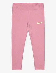 Nike - SHINE LEGGING - zemākās cenas - elemental pink - 0