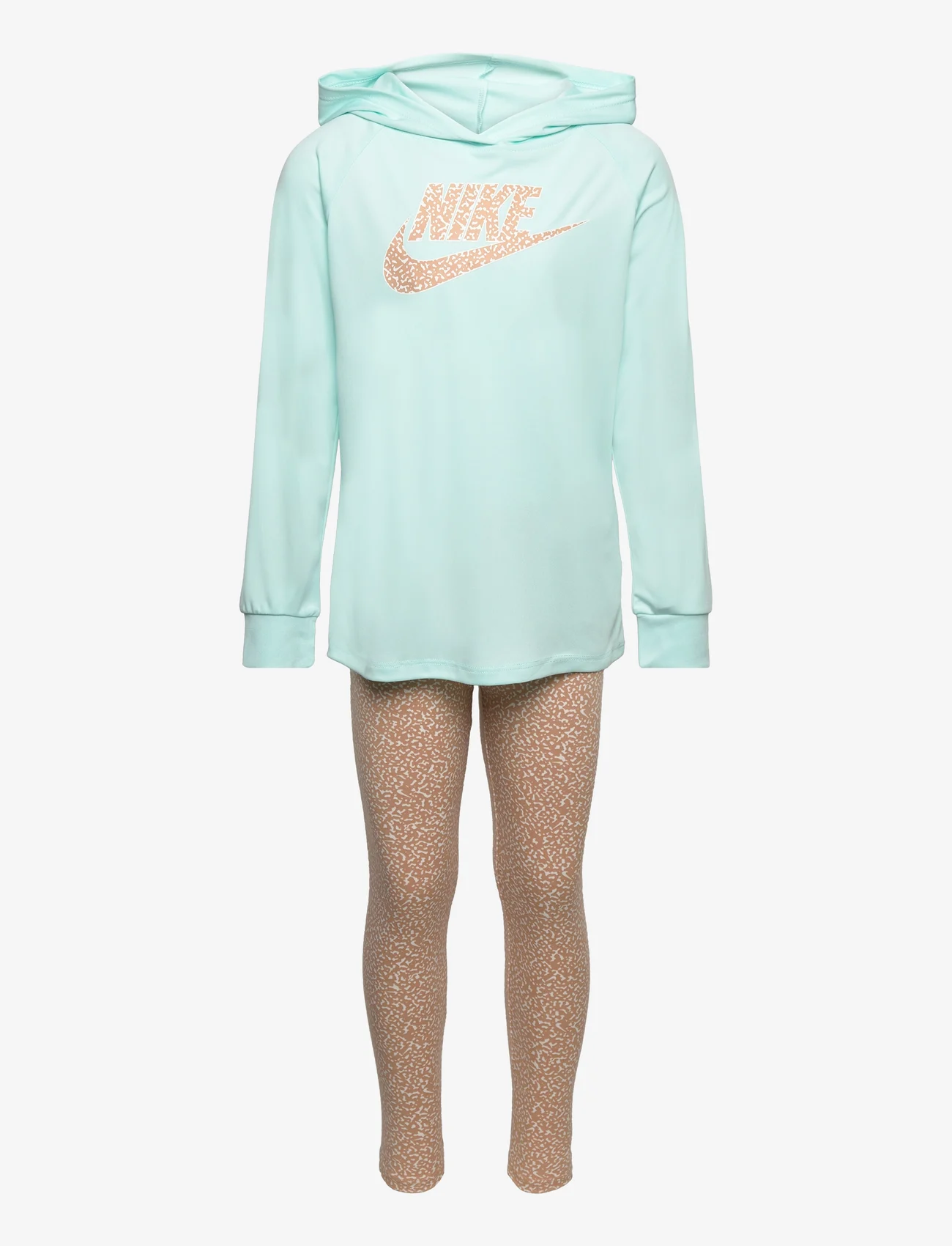 Nike - NOTEBOOK DRI-FIT LEGGING SET / NOTEBOOK DRI-FIT LEGGING SET - komplektai su marškinėliais ilgomis rankovėmis - hemp - 0