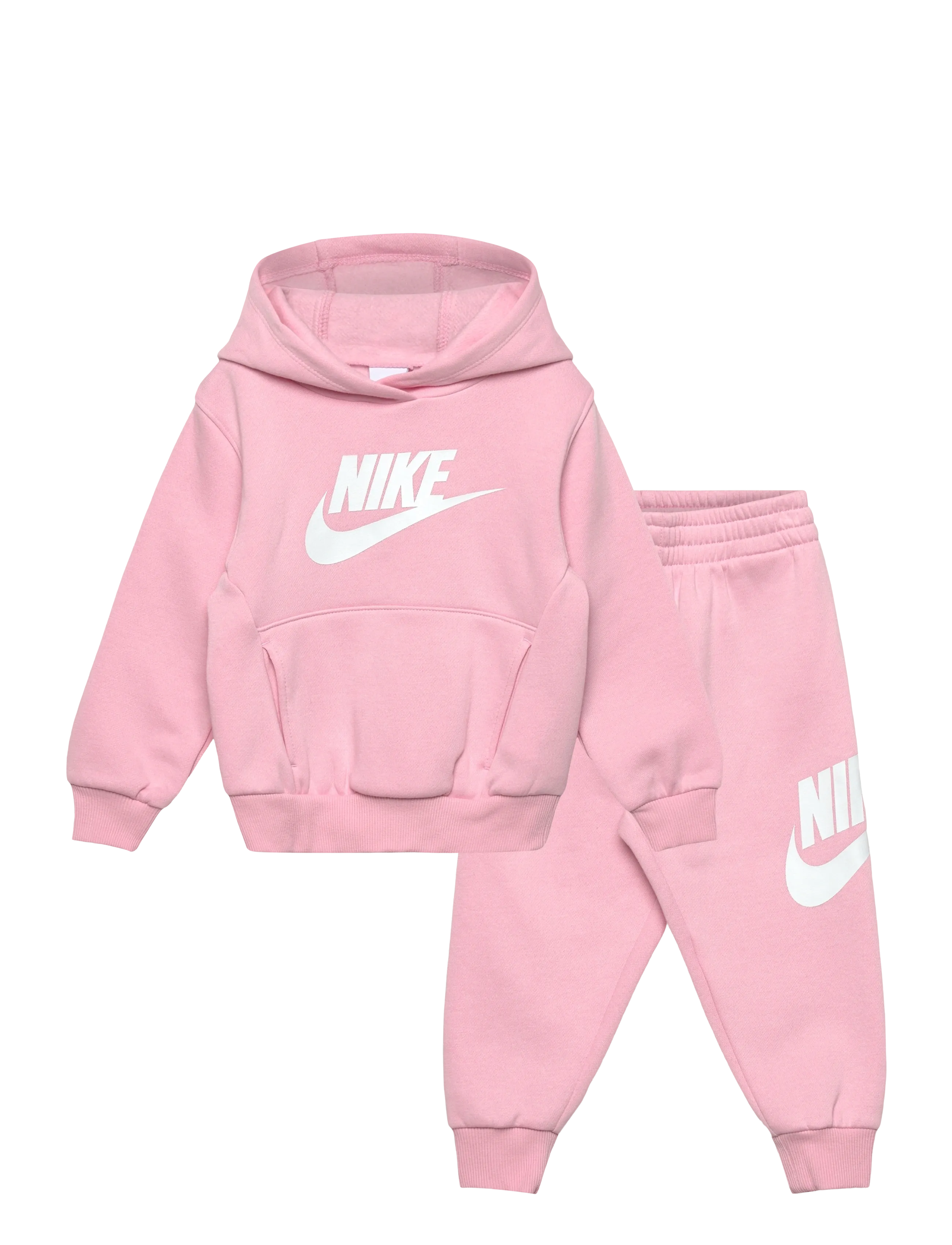 Nike Nike Fleece Pant Set, 110/116, Pink, Sæt > Træningsdragter, Børn