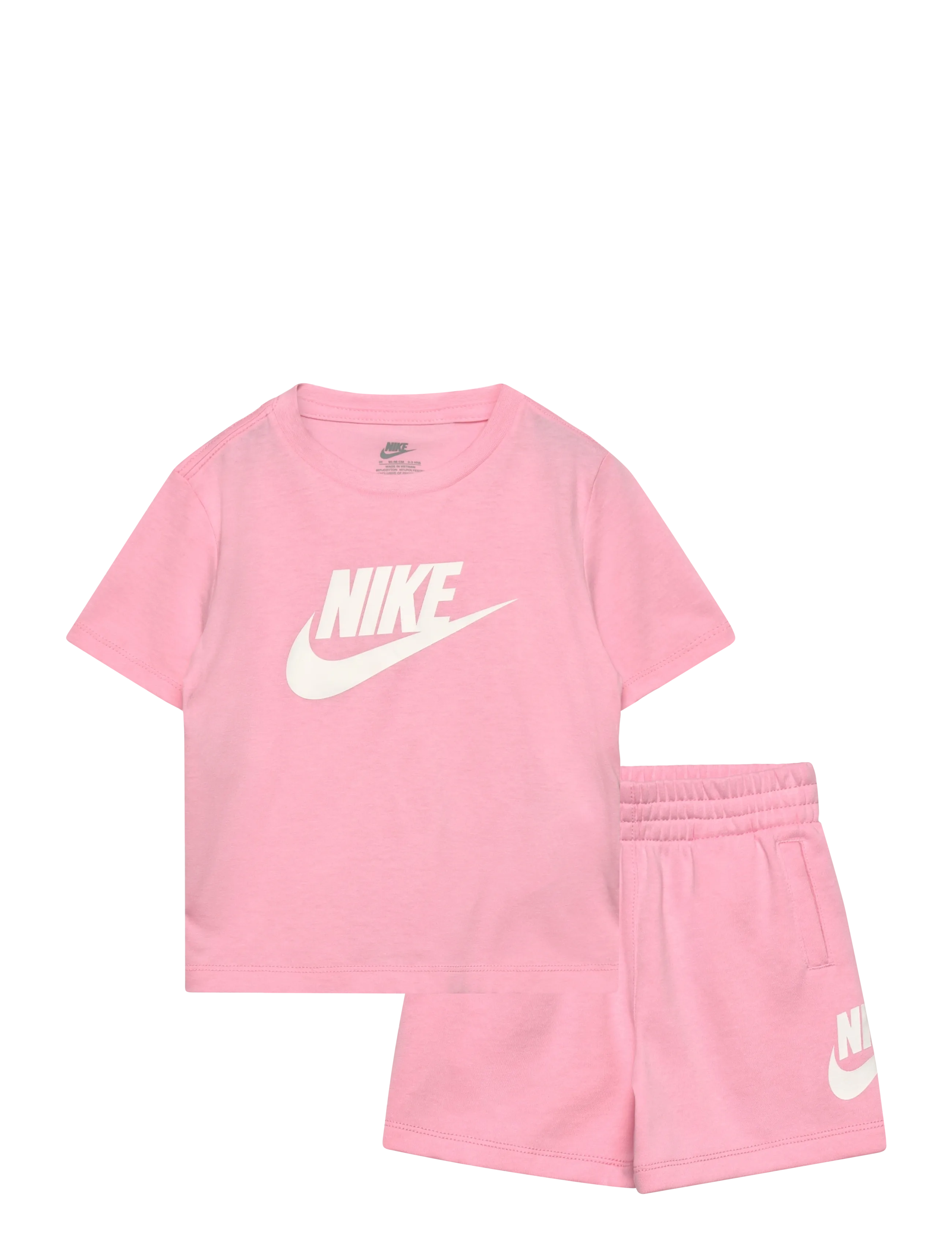 Nike NKN CLUB TEE & SHORT SET - Alle produkter - MINERAL / pink/rose