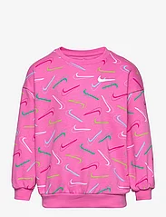 Nike - NKG SWOOSH LOGO BF CREW / NKG SWOOSH LOGO BF CREW - sweatshirts - playful pink - 0