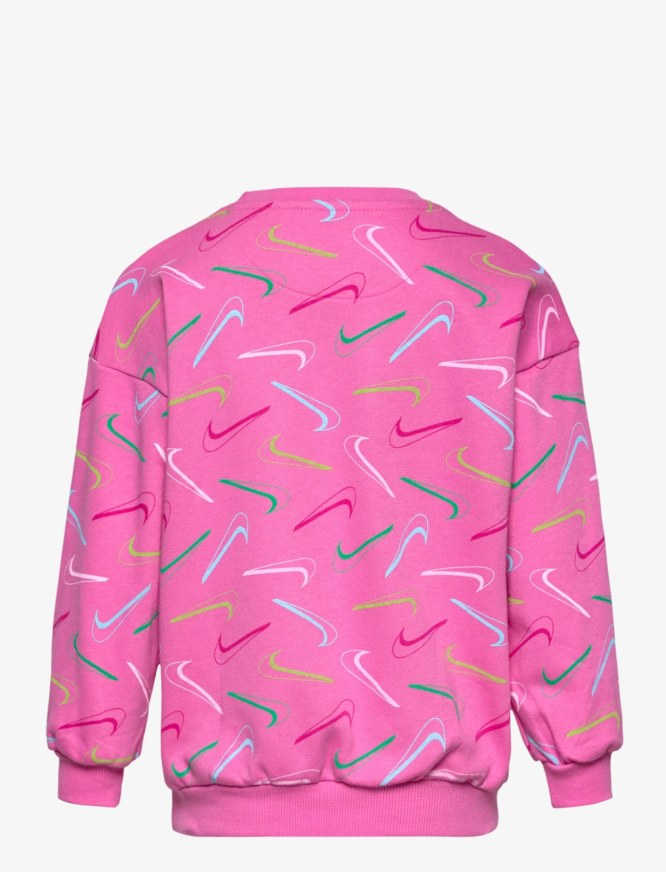 Nike - NKG SWOOSH LOGO BF CREW / NKG SWOOSH LOGO BF CREW - mažiausios kainos - playful pink - 1