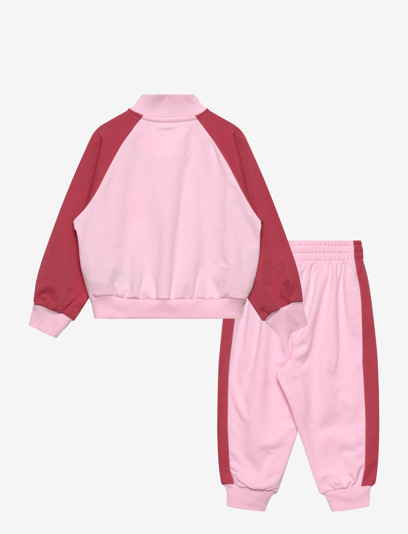Nike - T8-FRENCH TERRY PANT SET - treeningriided ja 2-osalised komplektid - pink foam - 1