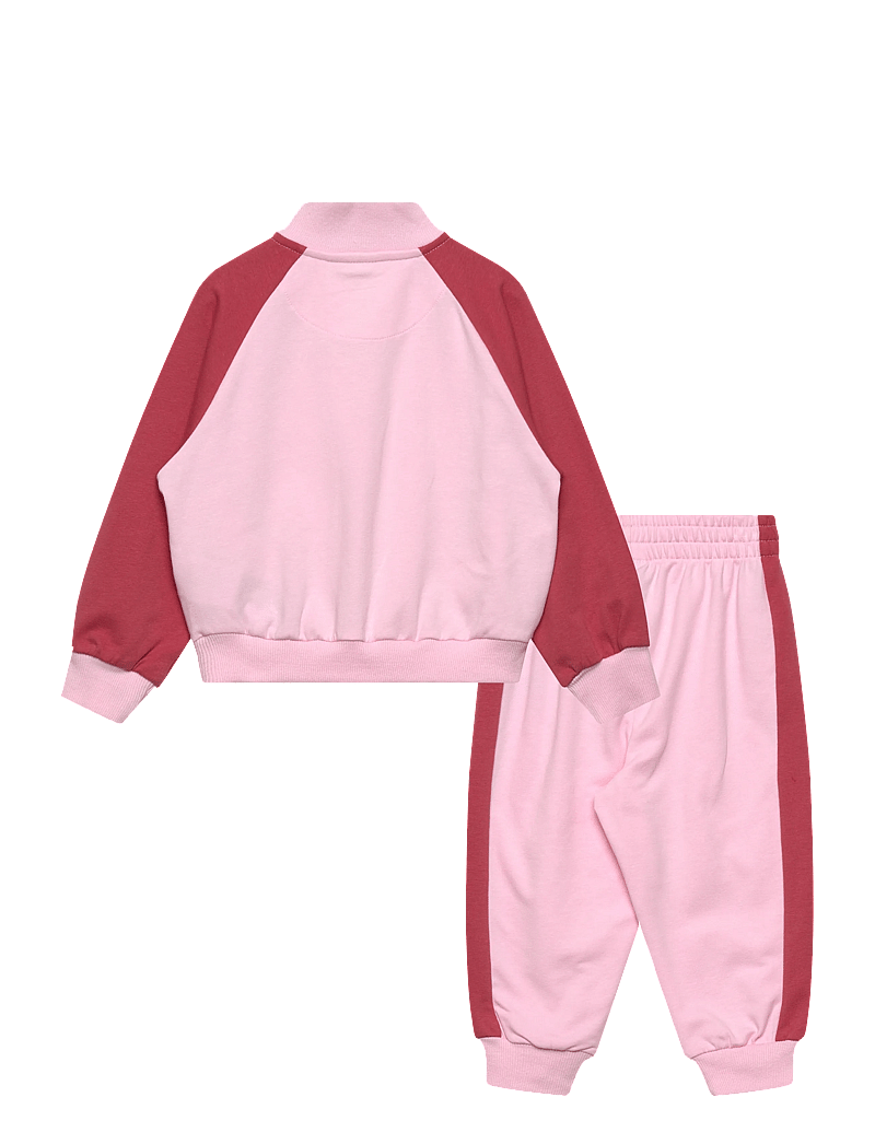 Nike - T8-FRENCH TERRY PANT SET - treeningriided ja 2-osalised komplektid - pink foam - 1