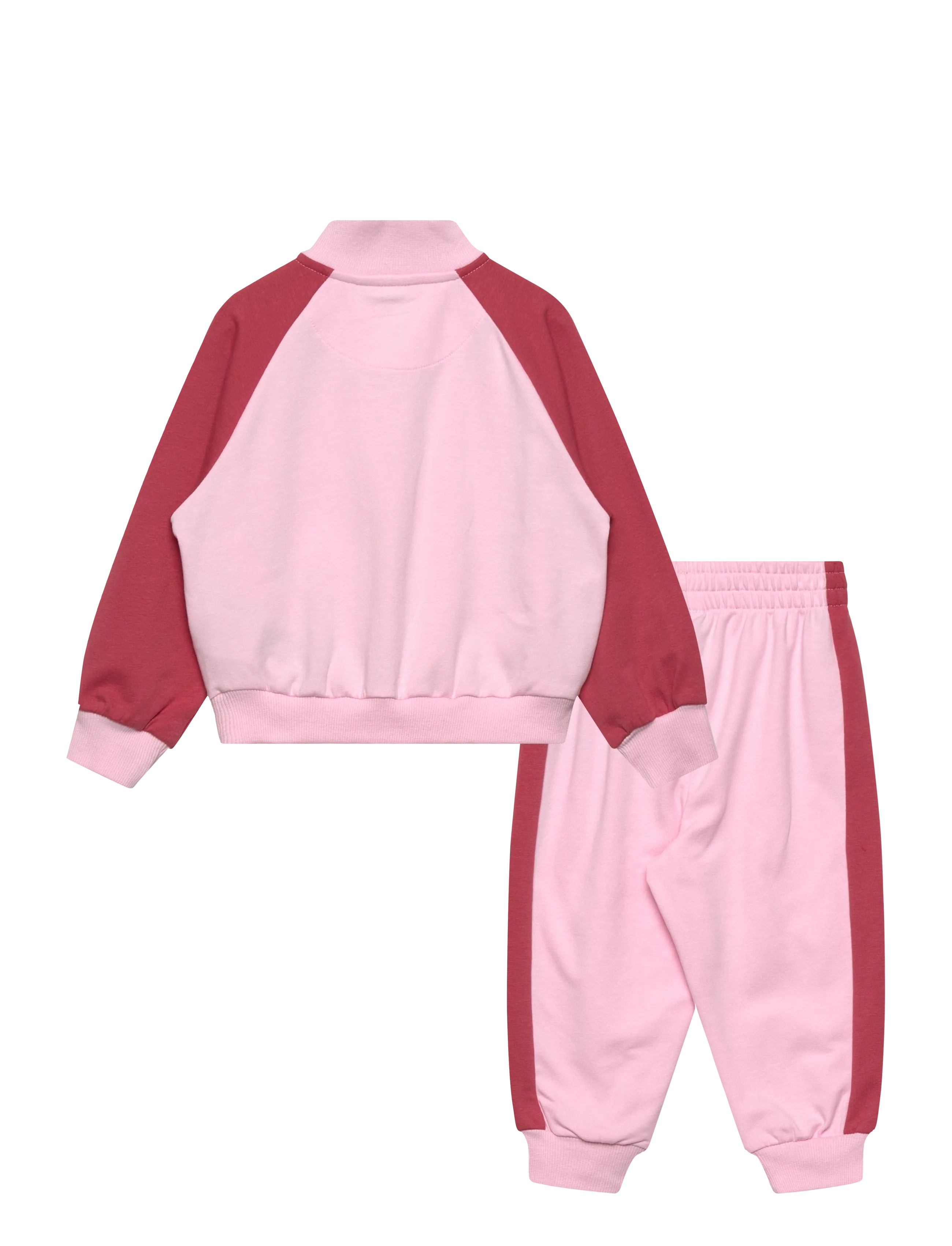 Nike - T8-FRENCH TERRY PANT SET - pink foam - 1