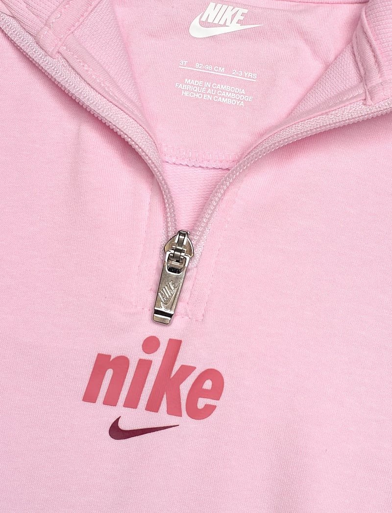 Nike - T8-FRENCH TERRY PANT SET - treeningriided ja 2-osalised komplektid - pink foam - 2
