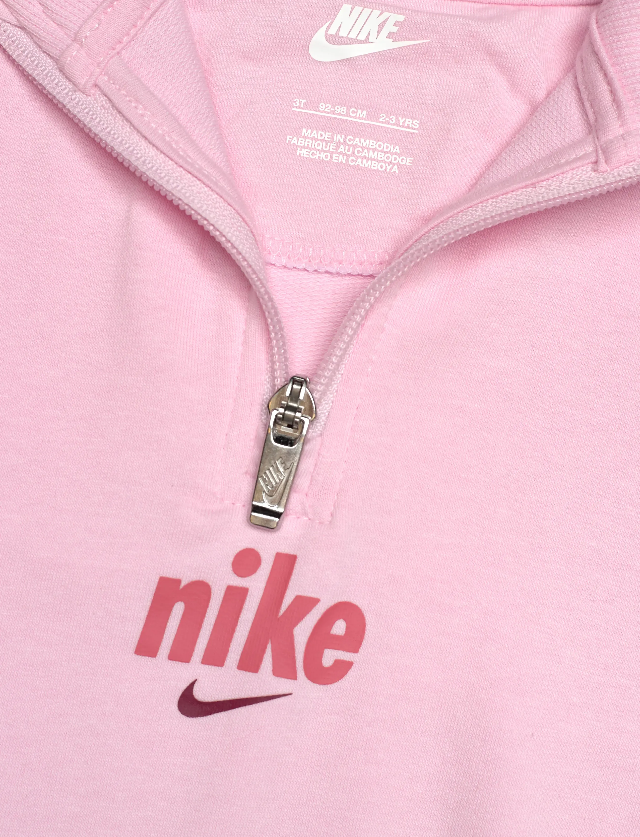 Nike - T8-FRENCH TERRY PANT SET - pink foam - 2
