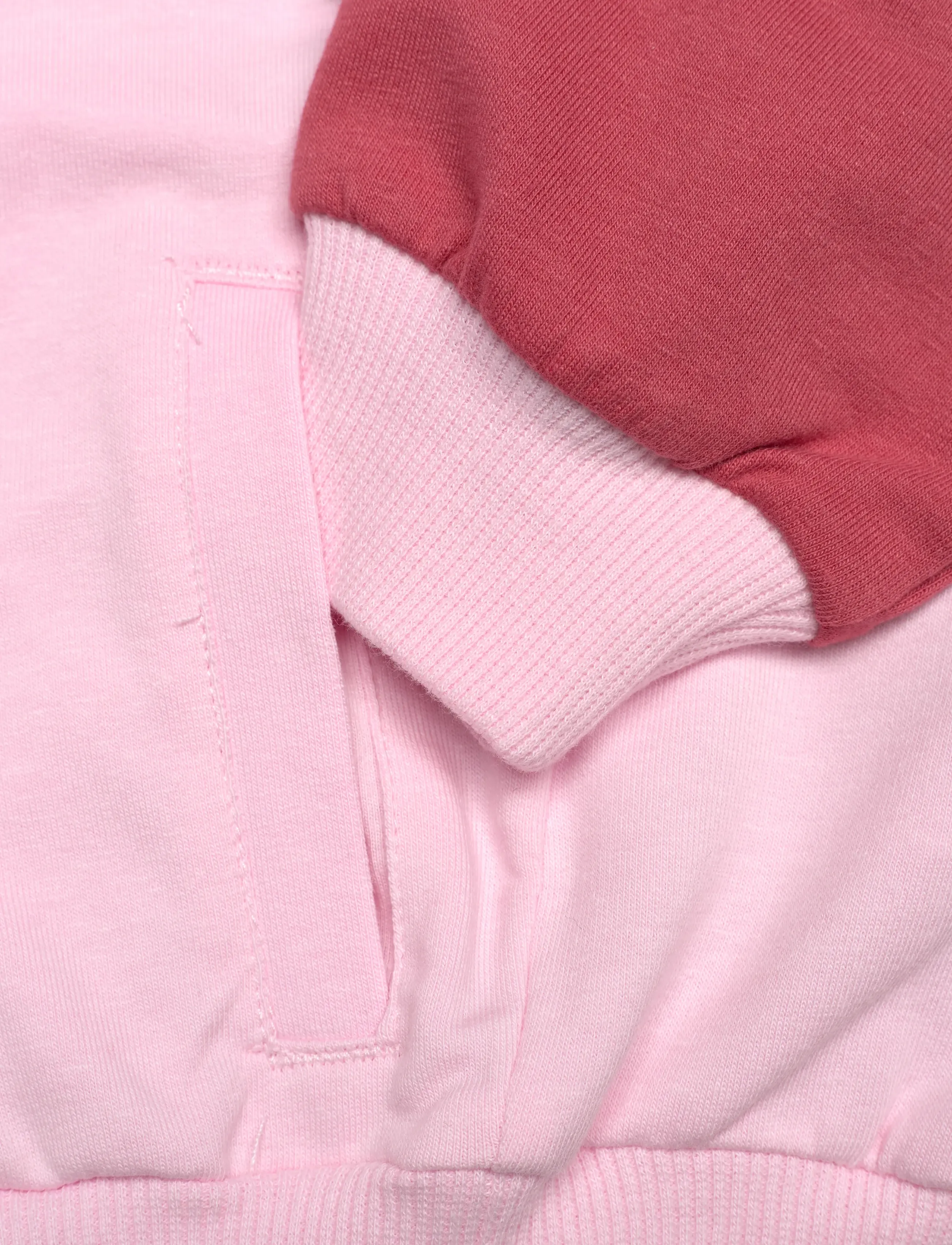Nike - T8-FRENCH TERRY PANT SET - pink foam - 3