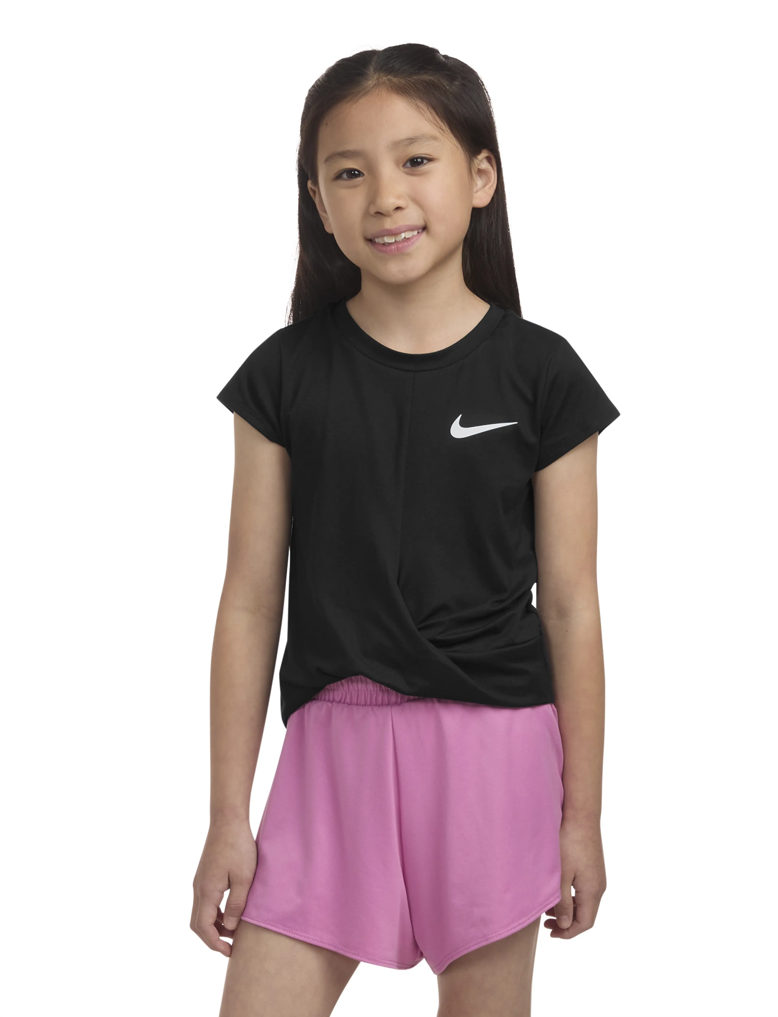 Nike Dri-Fit Top, 92/98, T-shirts, Schwarz - Short-sleeved, Kinder