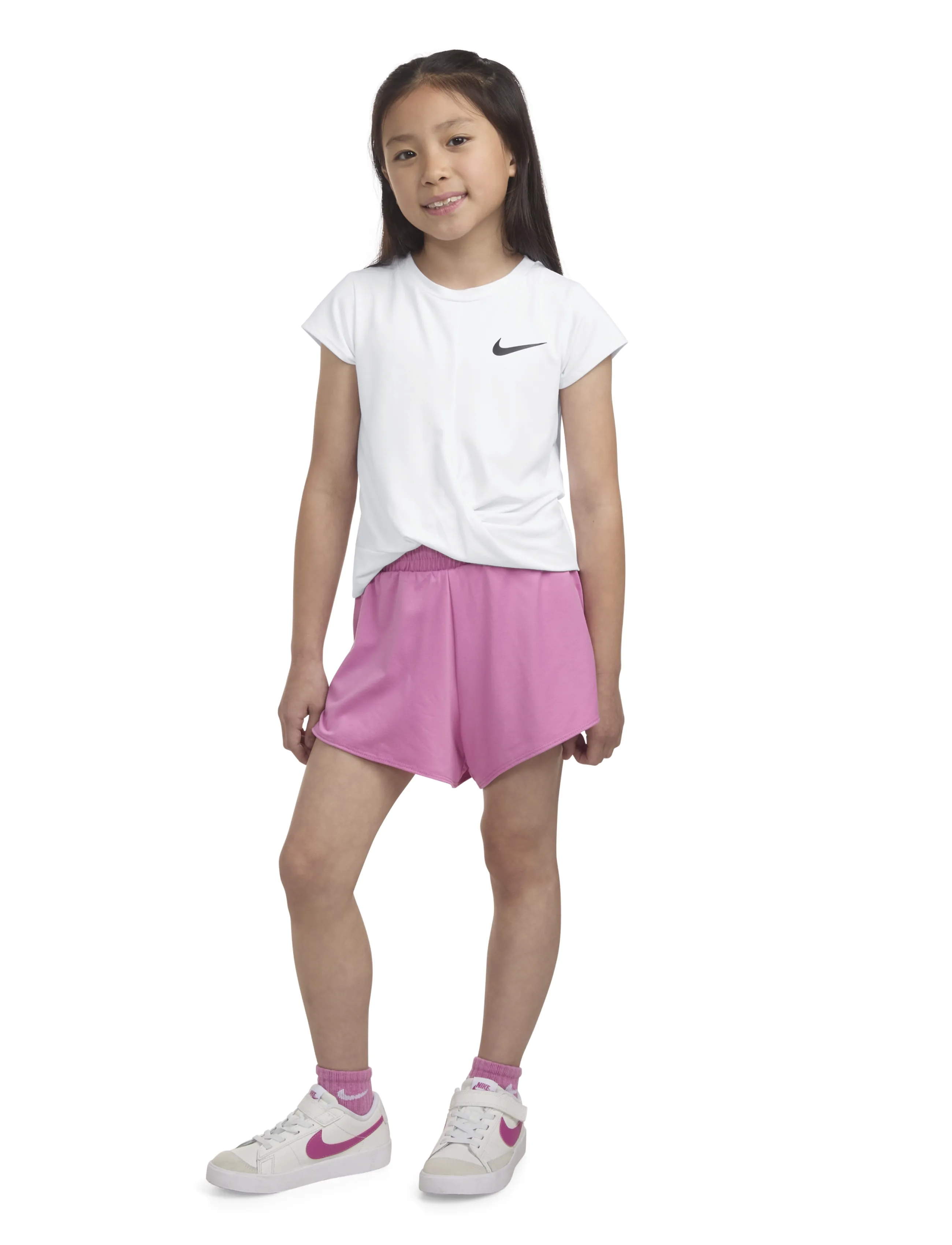 Nike - NIKE DRI-FIT TOP - kurzärmelig - white - 4