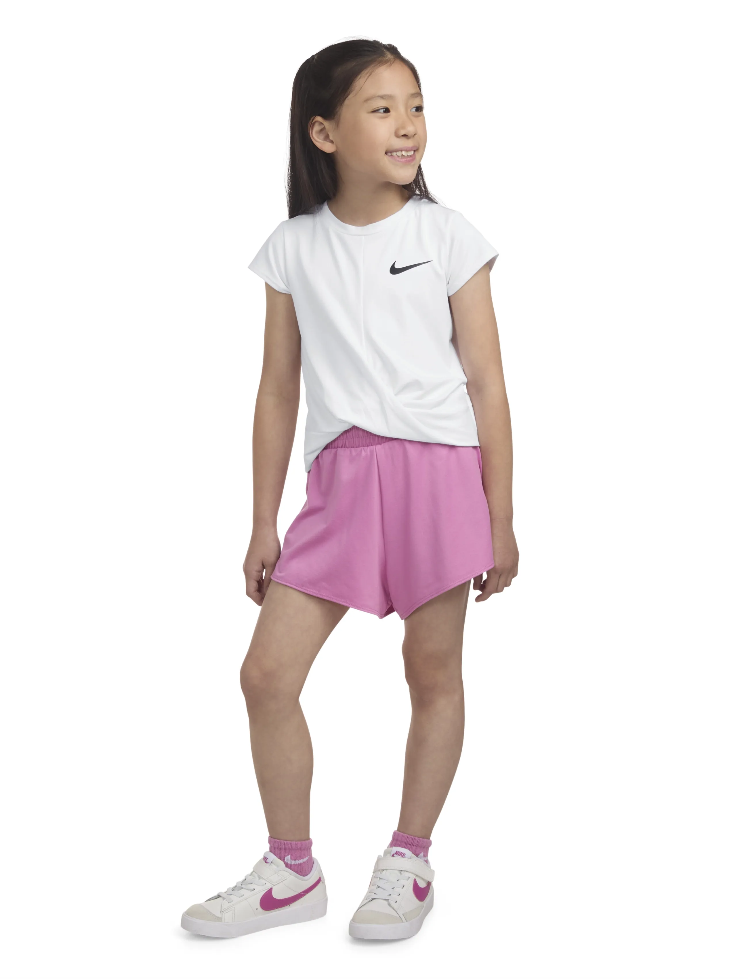 Nike - NIKE DRI-FIT TOP - kurzärmelig - white - 5
