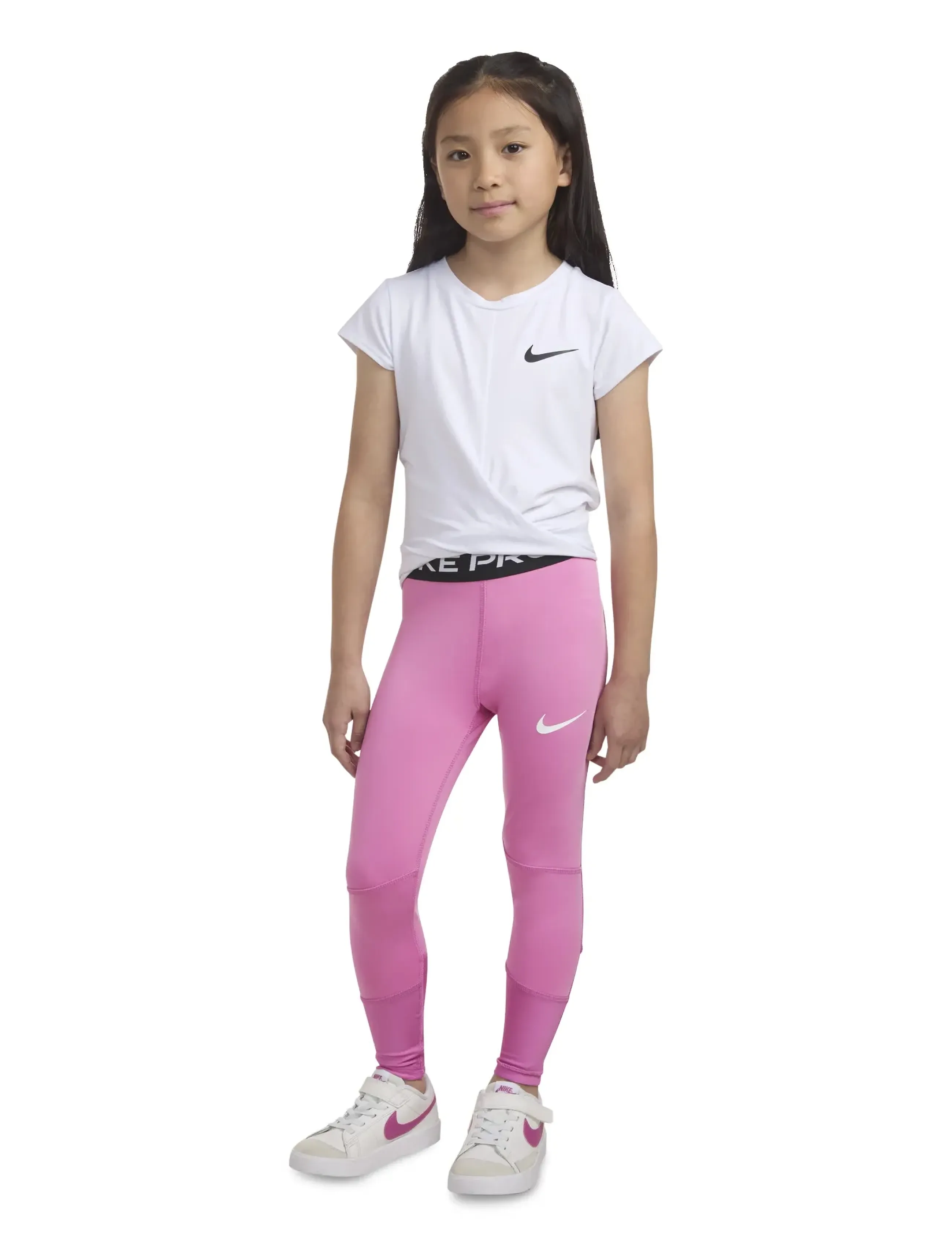Nike - EG-DRI-FIT LEGGING - leggings - magic flamingo - 4