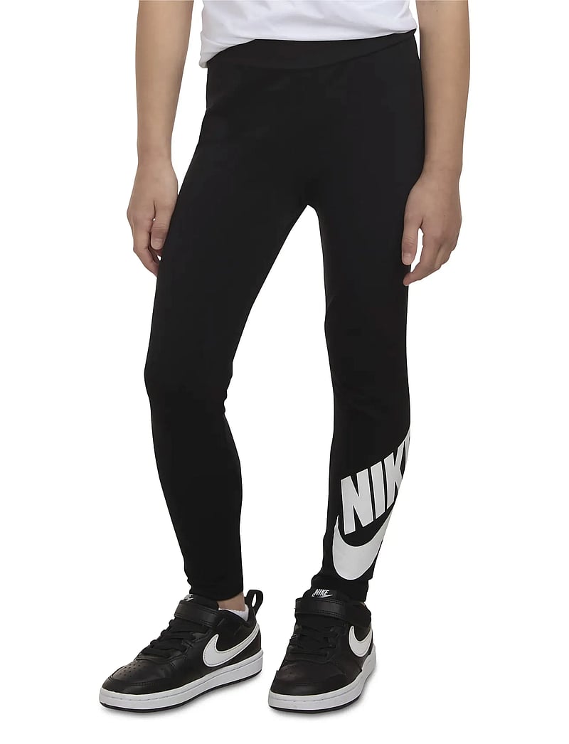 Nike - NKG CLUB HBR HIGH RISE LEGGING - leggings - black - 0