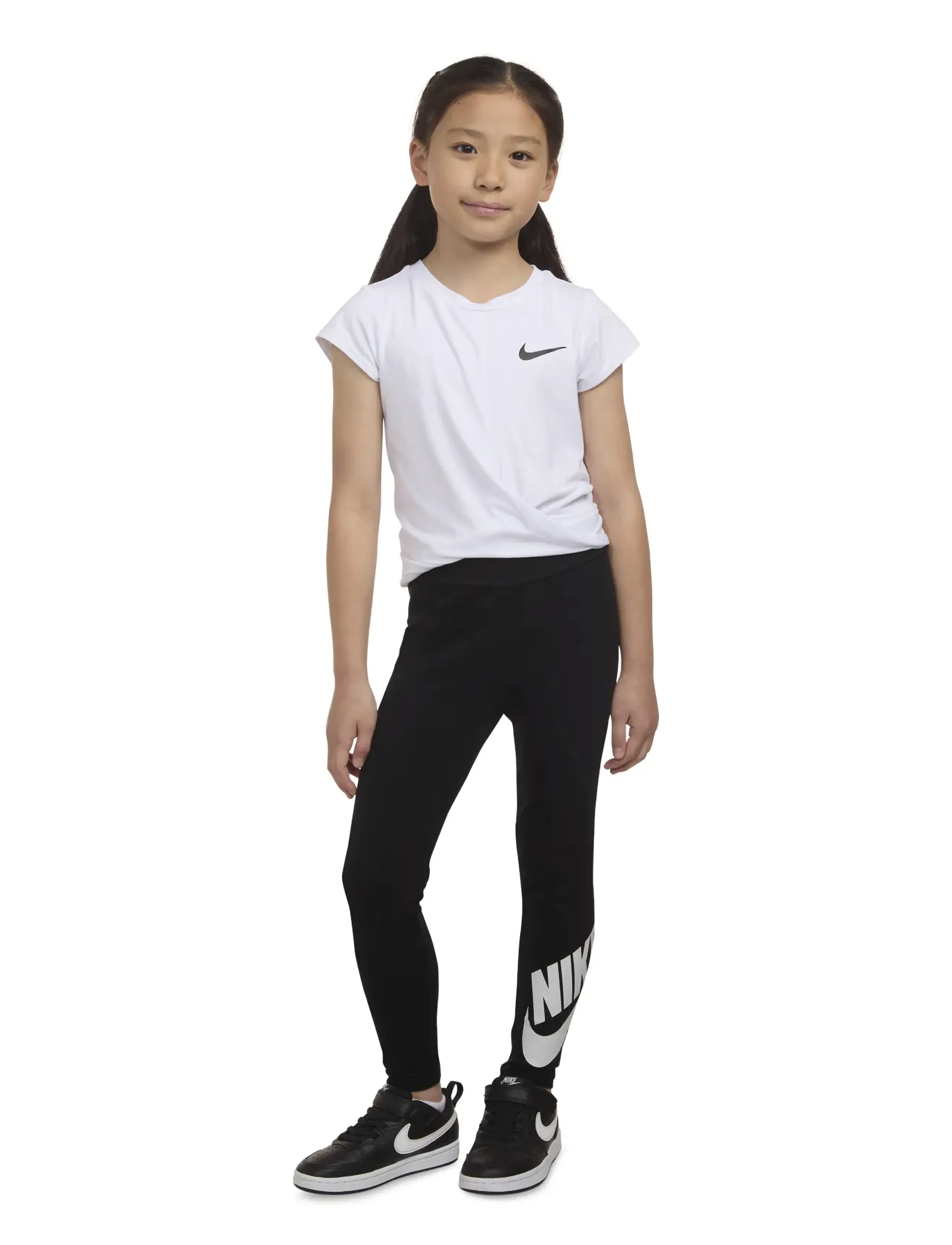 Nike - NKG CLUB HBR HIGH RISE LEGGING - leggings - black - 4