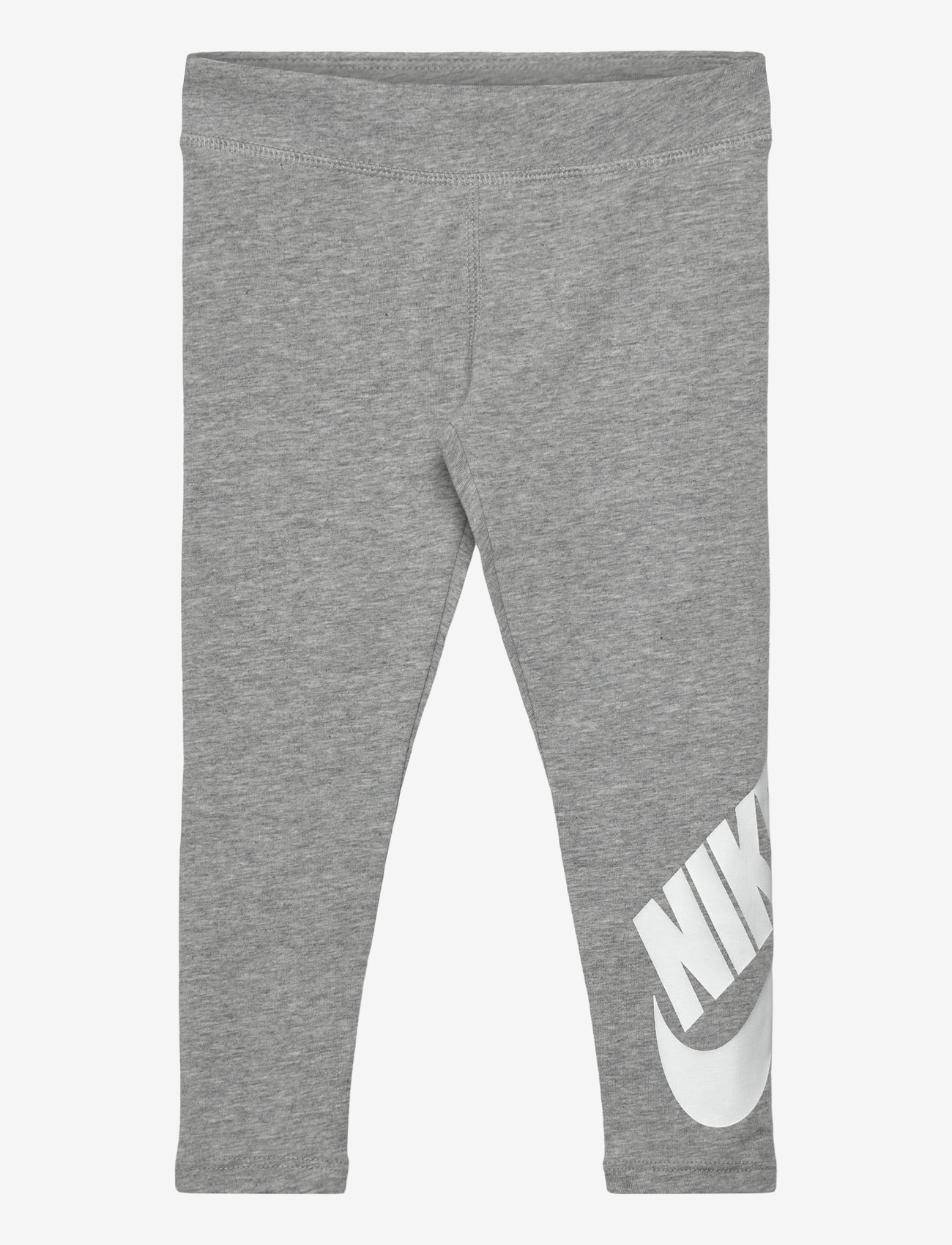 Nike - NKG CLUB HBR HIGH RISE LEGGING - leggings - dk grey heather - 0
