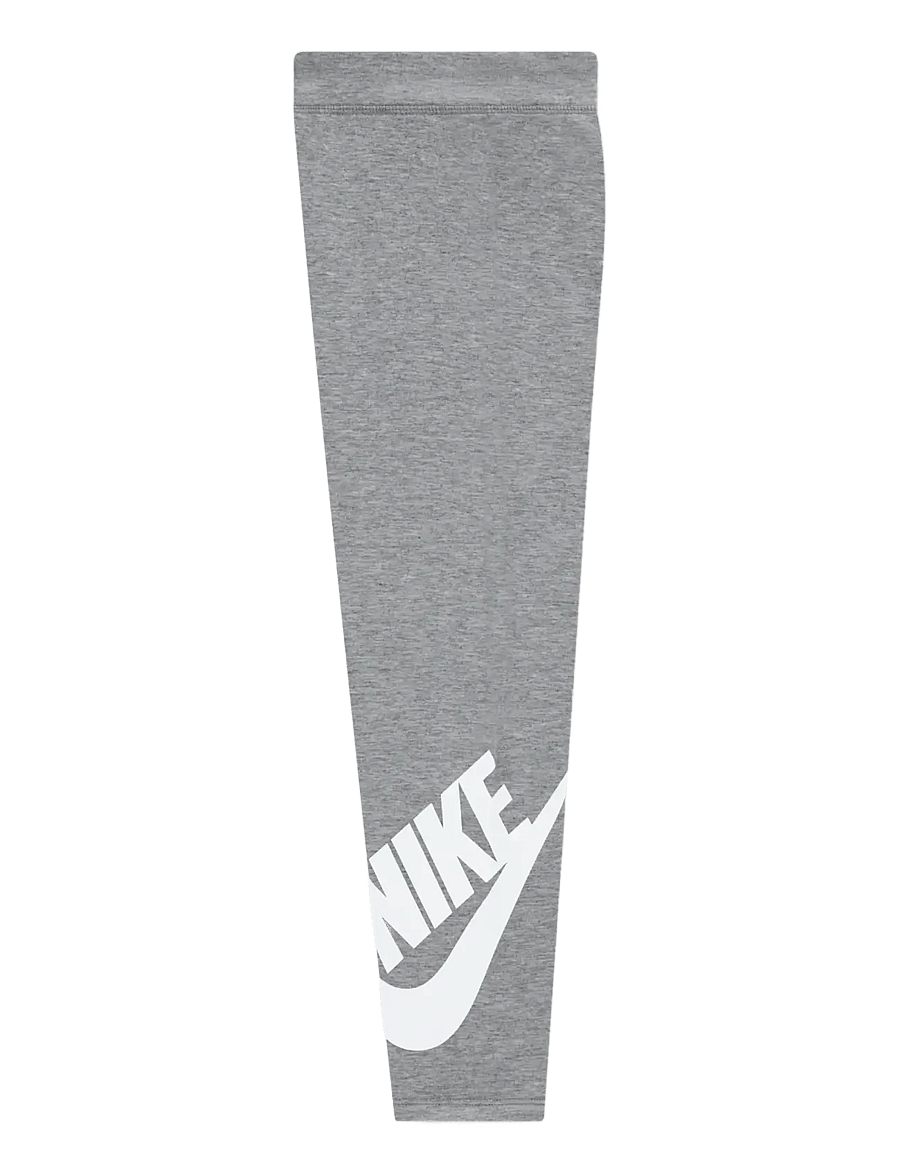 Nike - NIKE CLUB HIGH RISE LEGGING - leggings - dk grey heather - 2