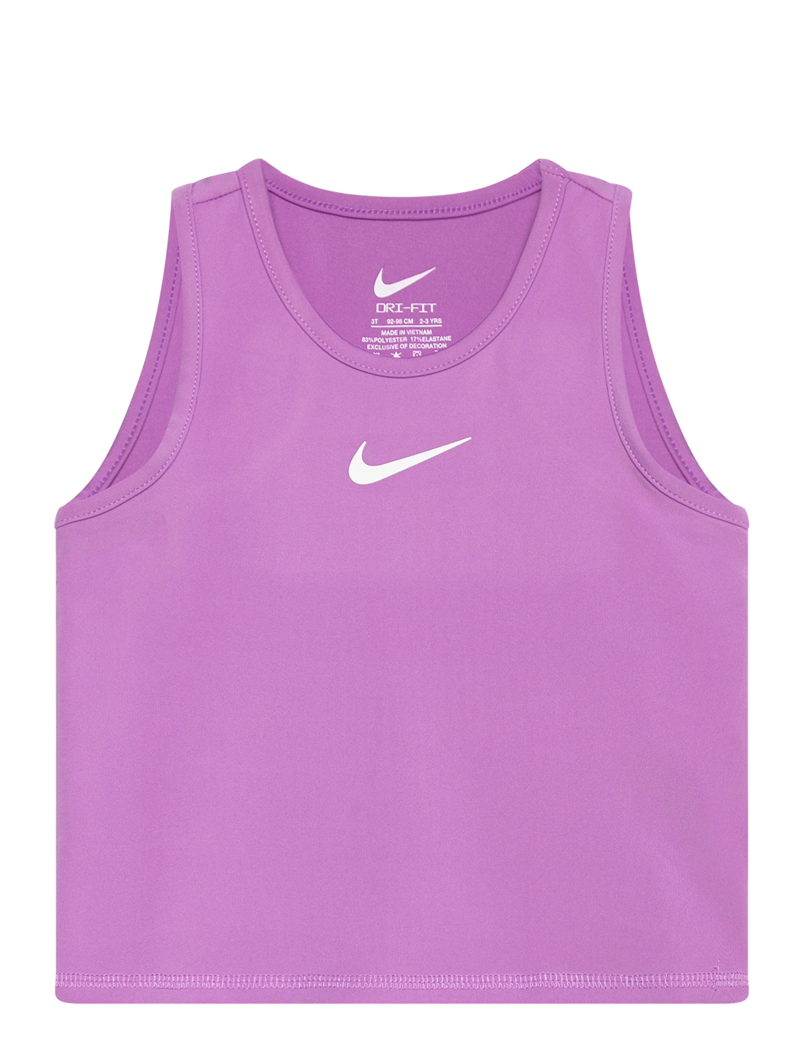 NIKE Nike Pro Tank Lila - 92/98 - Kinder