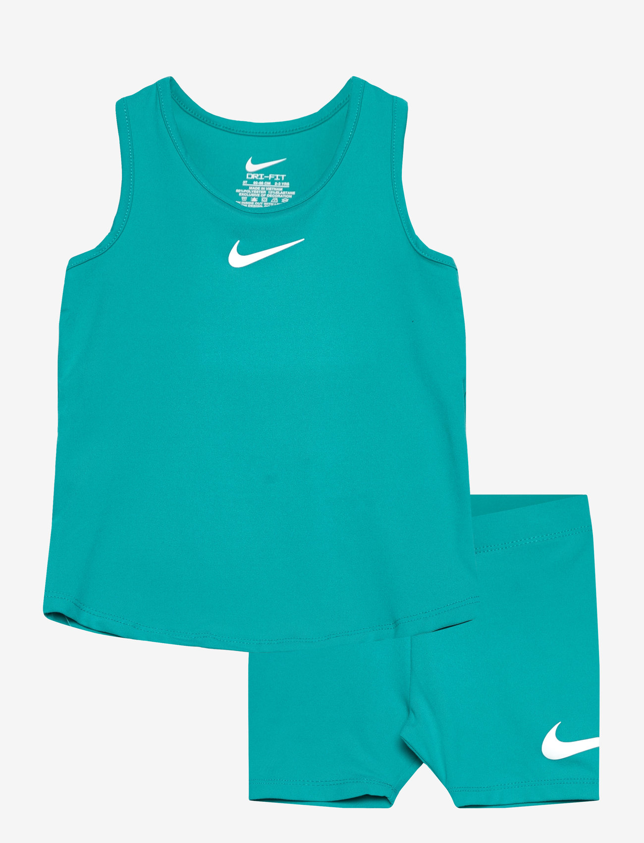 Nike - KS-KNIT SHORT SET - divdaļīgi komplekti - dusty cactus - 0