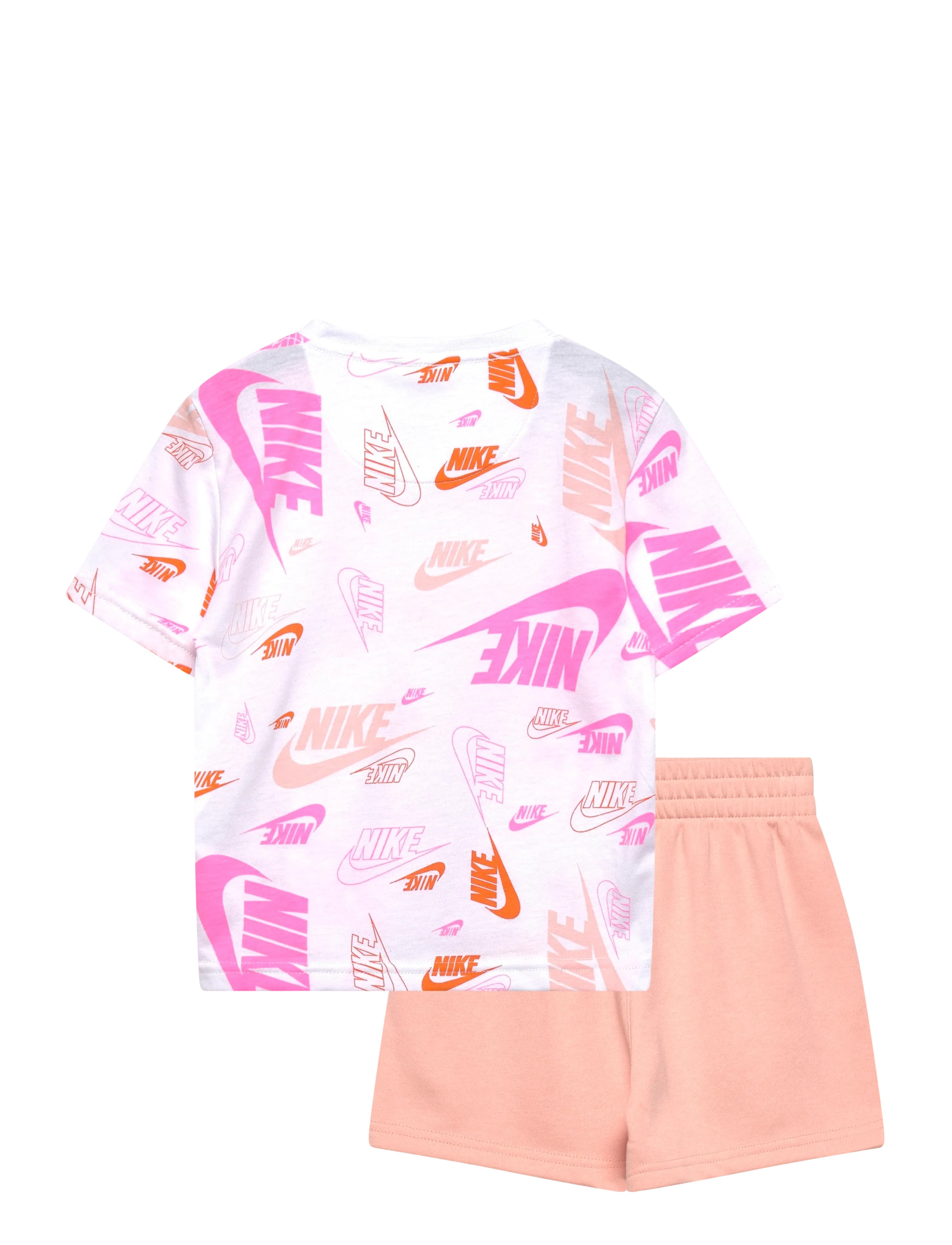 Nike - Nike Sportswear Top and Short - 2-osalised komplektid - orange - 1
