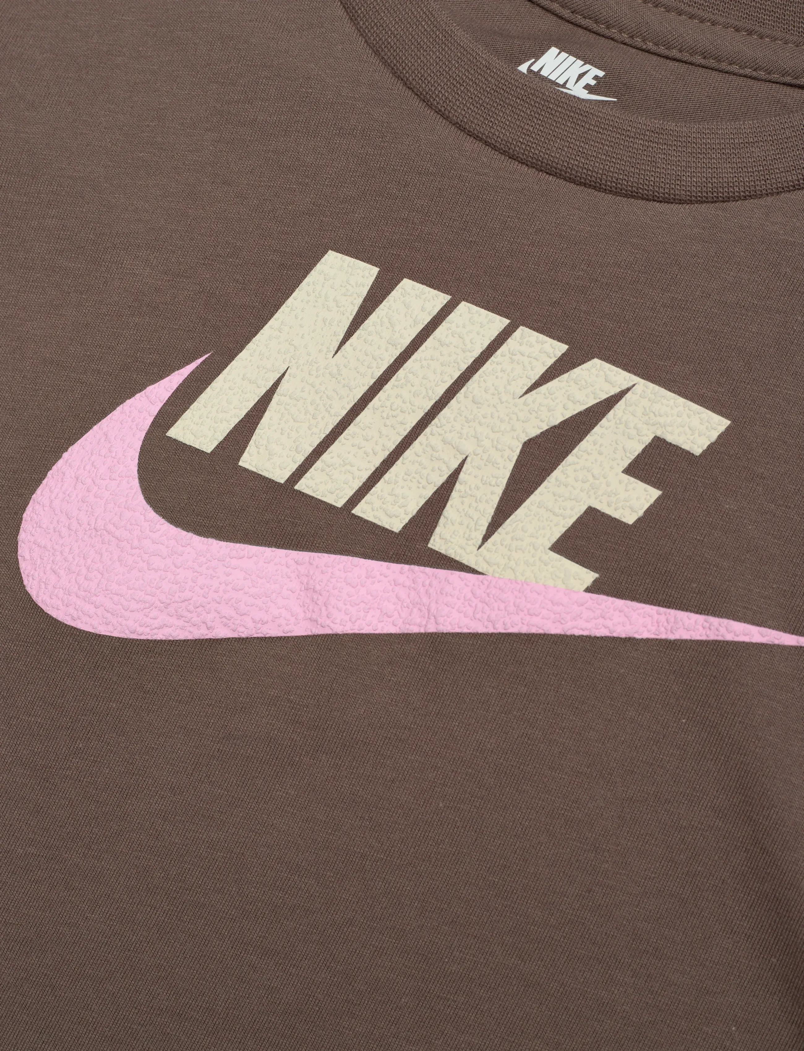 Nike - Nike KNIT TOP - short-sleeved t-shirts - brown - 2