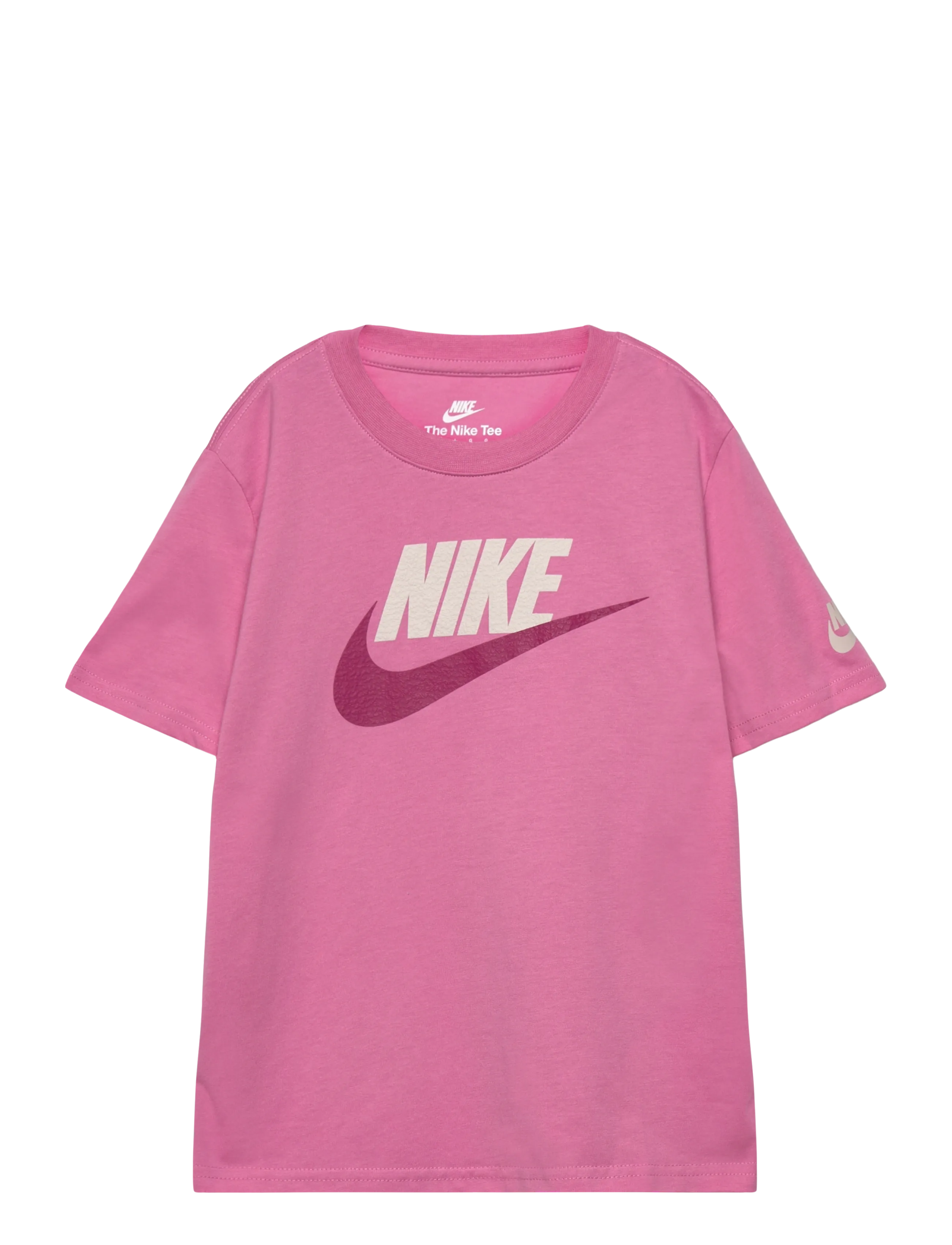 Nike KT-S/S KNIT TOP - Kortærmede T-shirts - MAGIC FLAMINGO / pink/rose