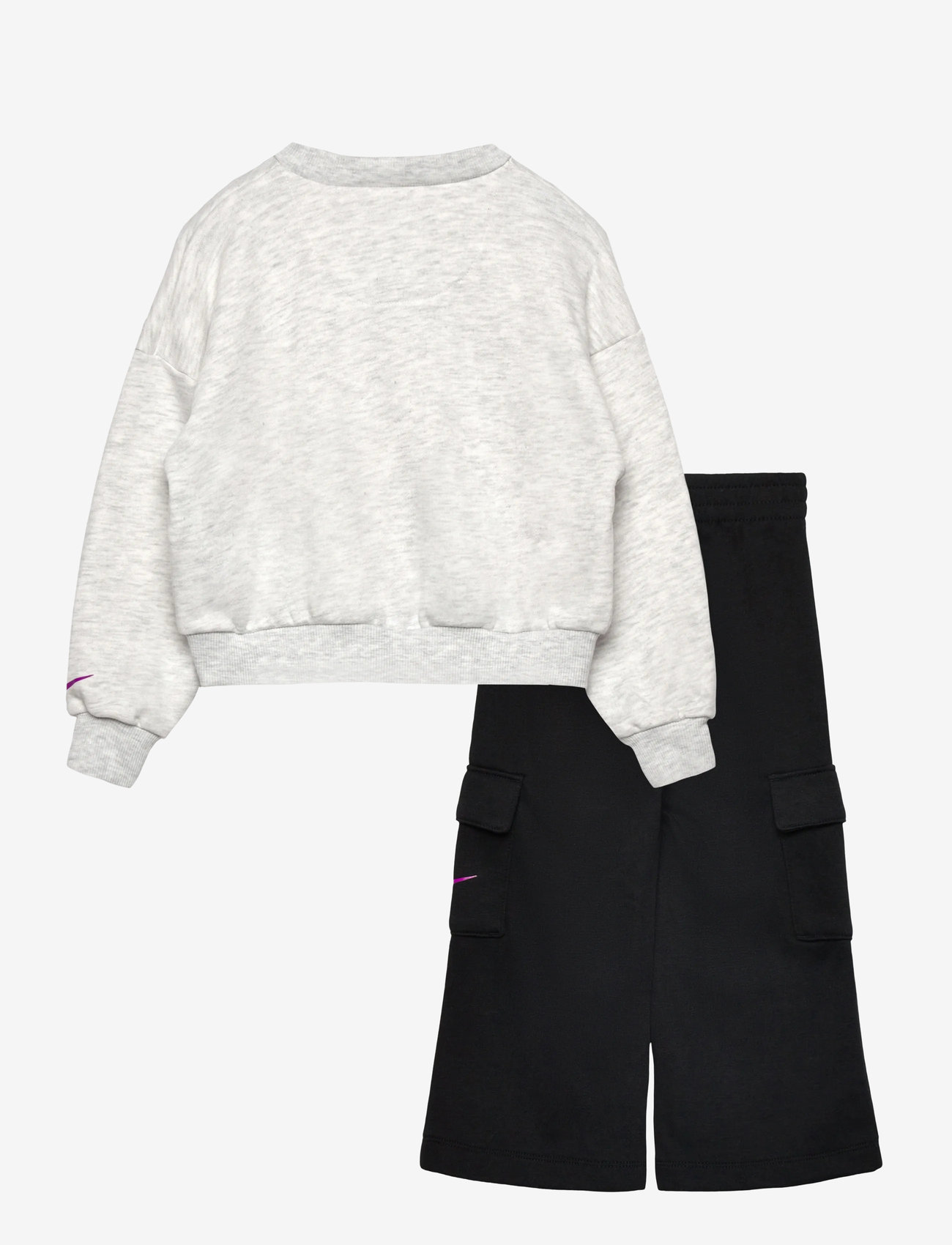 Nike - T8-FRENCH TERRY PANT SET - joggingsæt & matchende sæt - black - 1