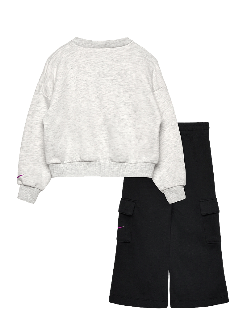 Nike - T8-FRENCH TERRY PANT SET - trainingsanzug - black - 1