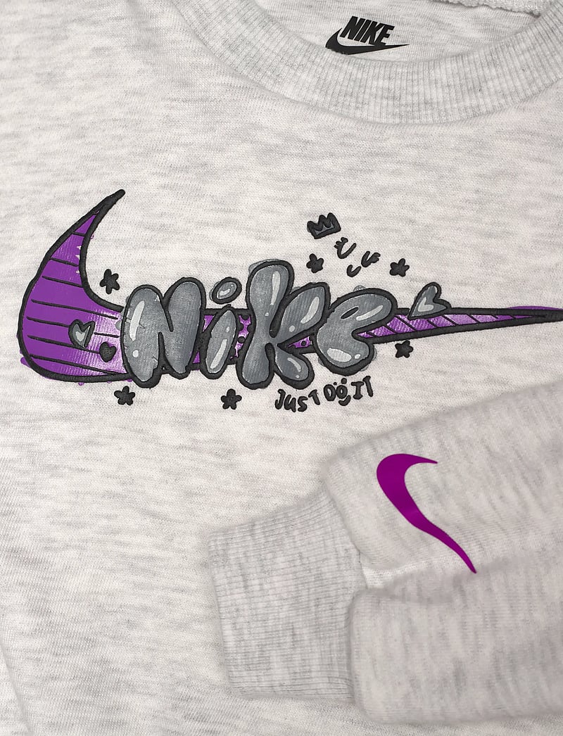 Nike - T8-FRENCH TERRY PANT SET - trainingsanzug - black - 2