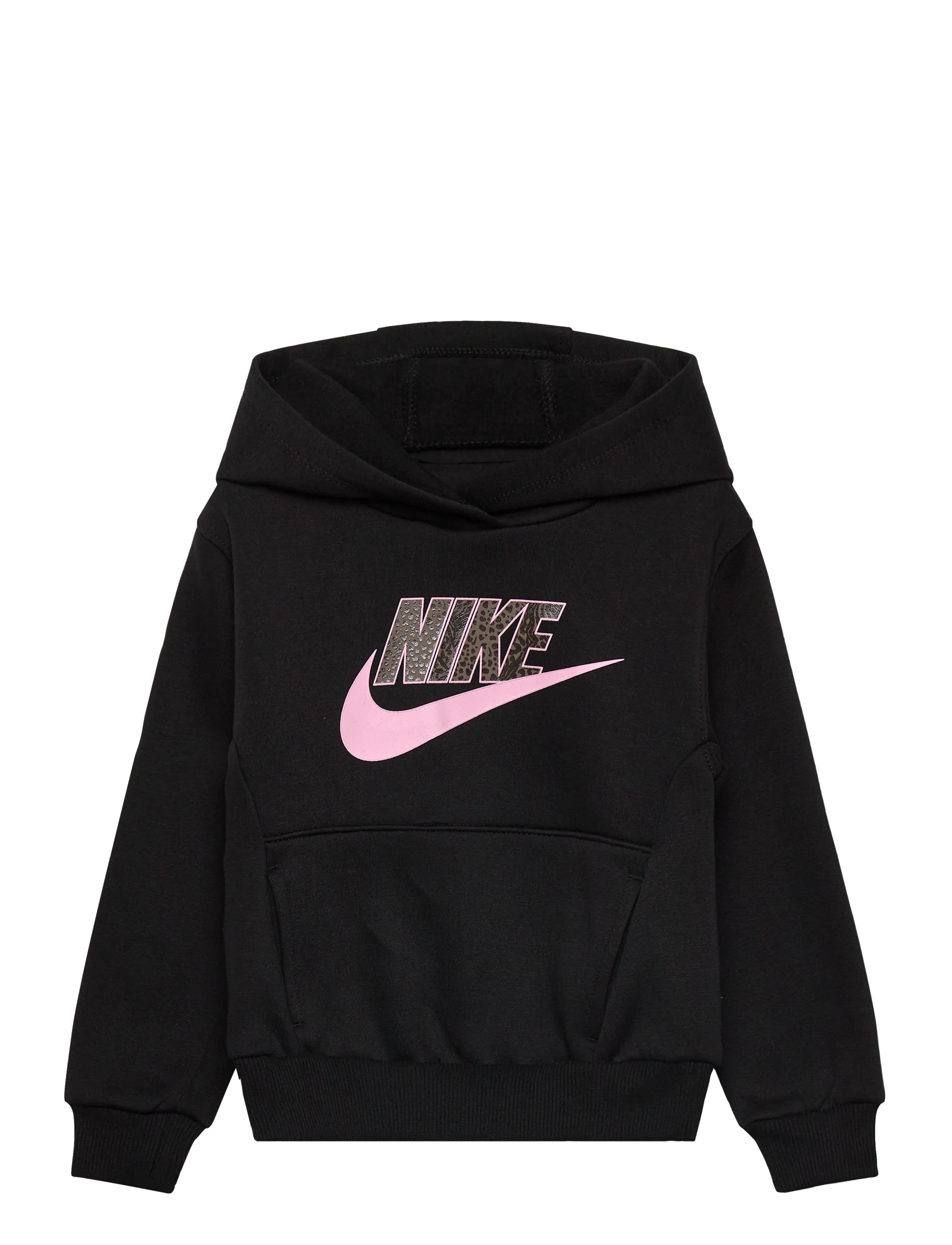PO-PULL-OVER HOODY - BLACK