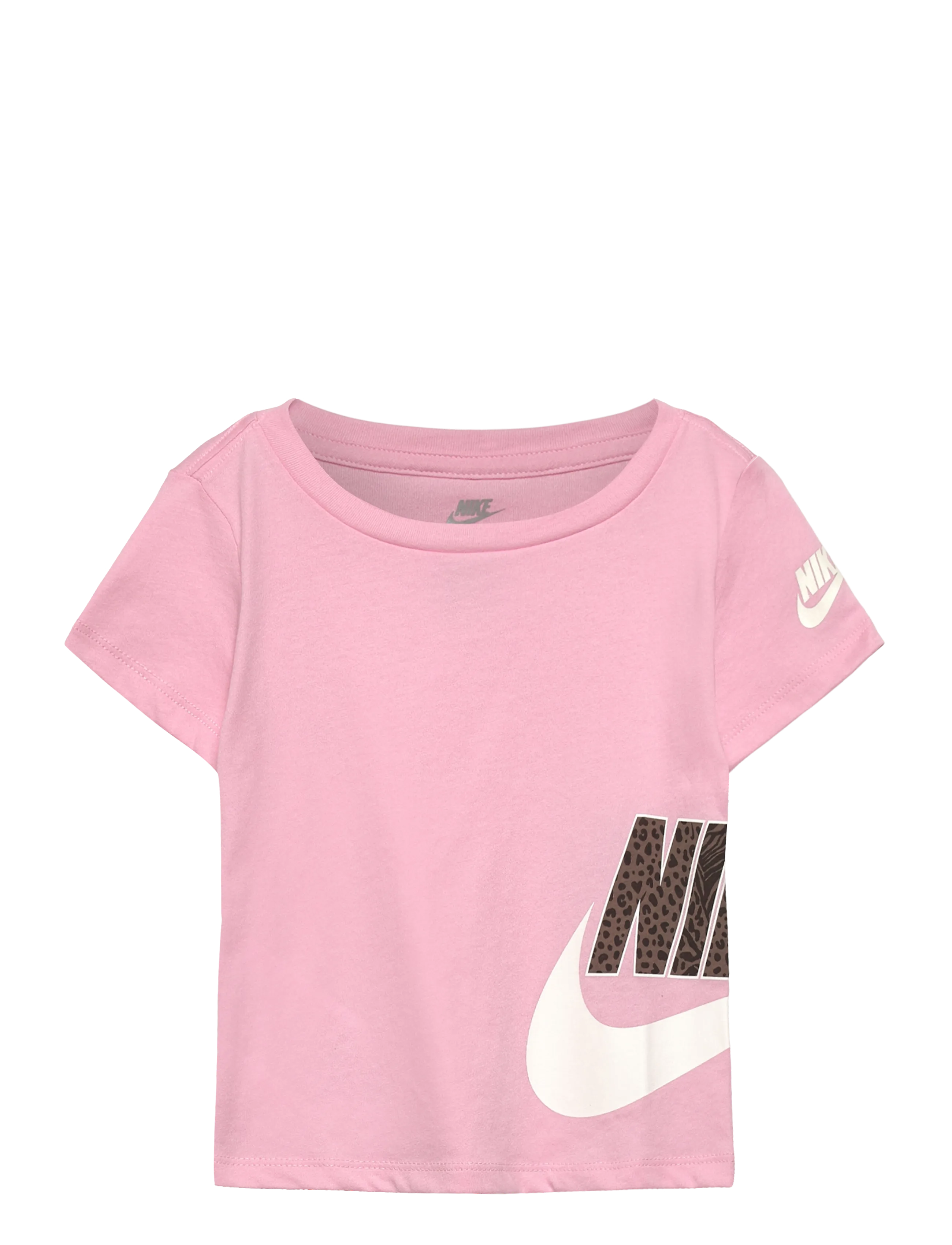 Nike TE-S/S TEE - Riided - PINK / pink/rose