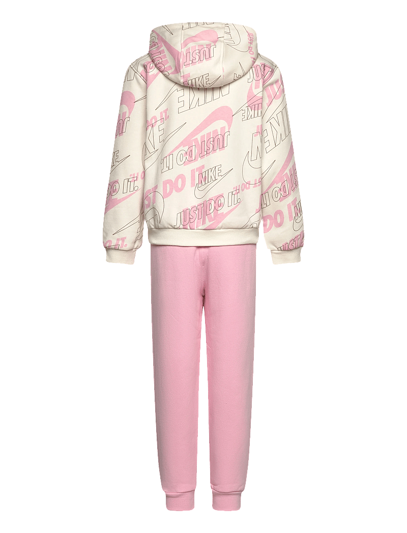 Nike - F8-FLEECE PANT SET - trainingsanzug - pink - 1