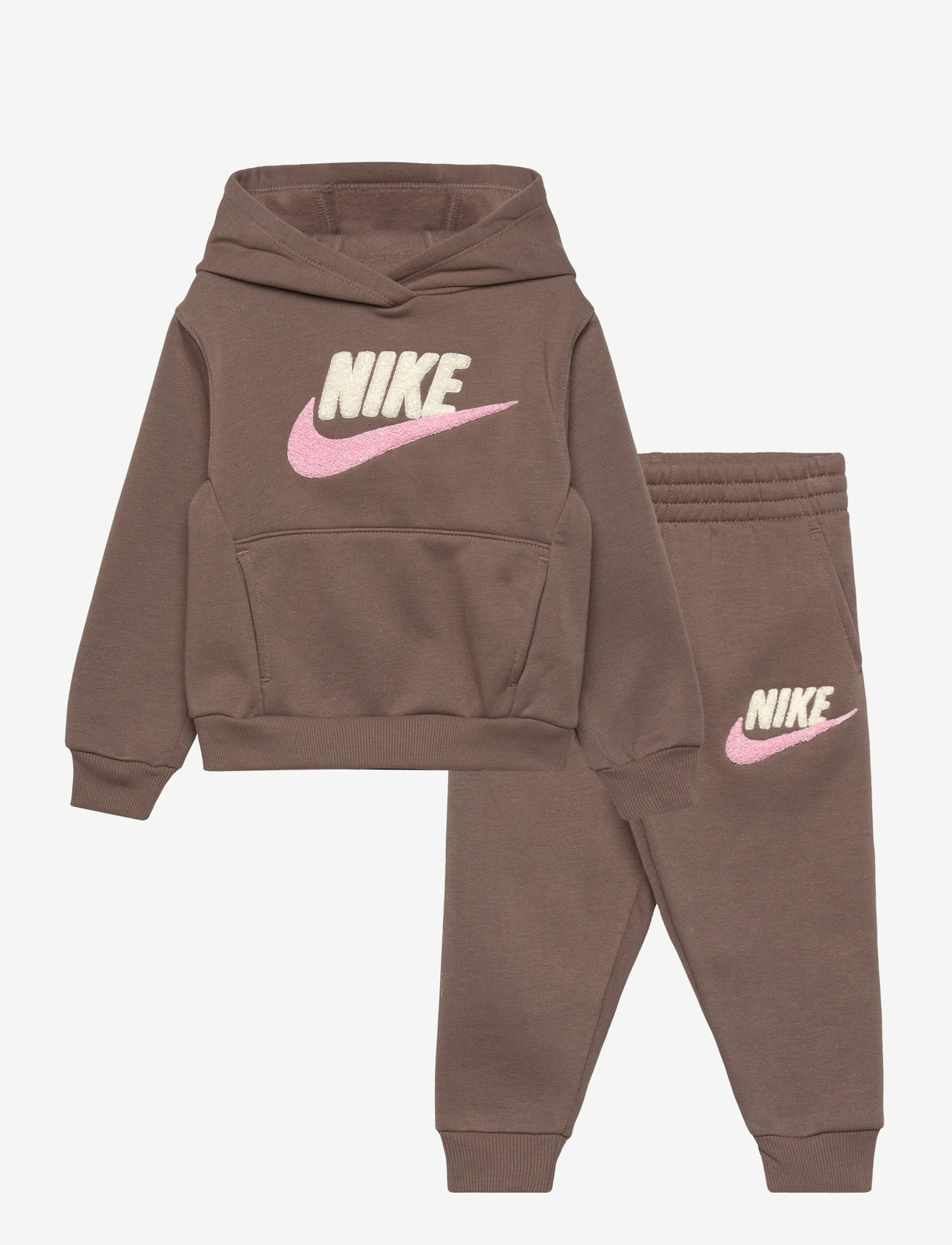 Nike - F8-FLEECE PANT SET - trainingsanzug - brown - 0
