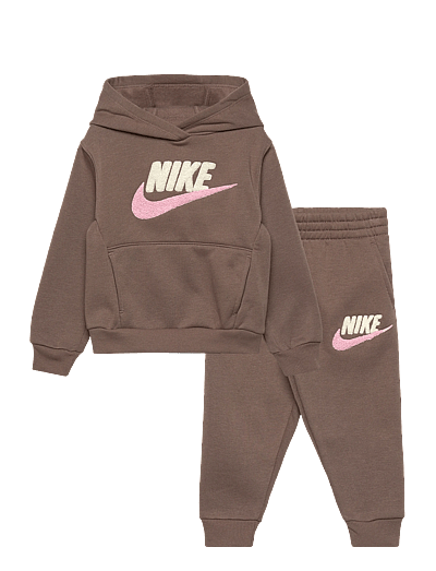Nike NIKE FLEECE PANT SET - Joggingsæt - BROWN / brown