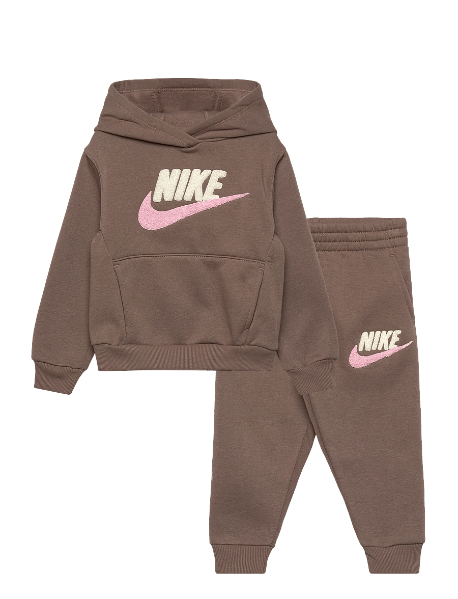 Nike - F8-FLEECE PANT SET - hlaupafatnaður - brown - 0