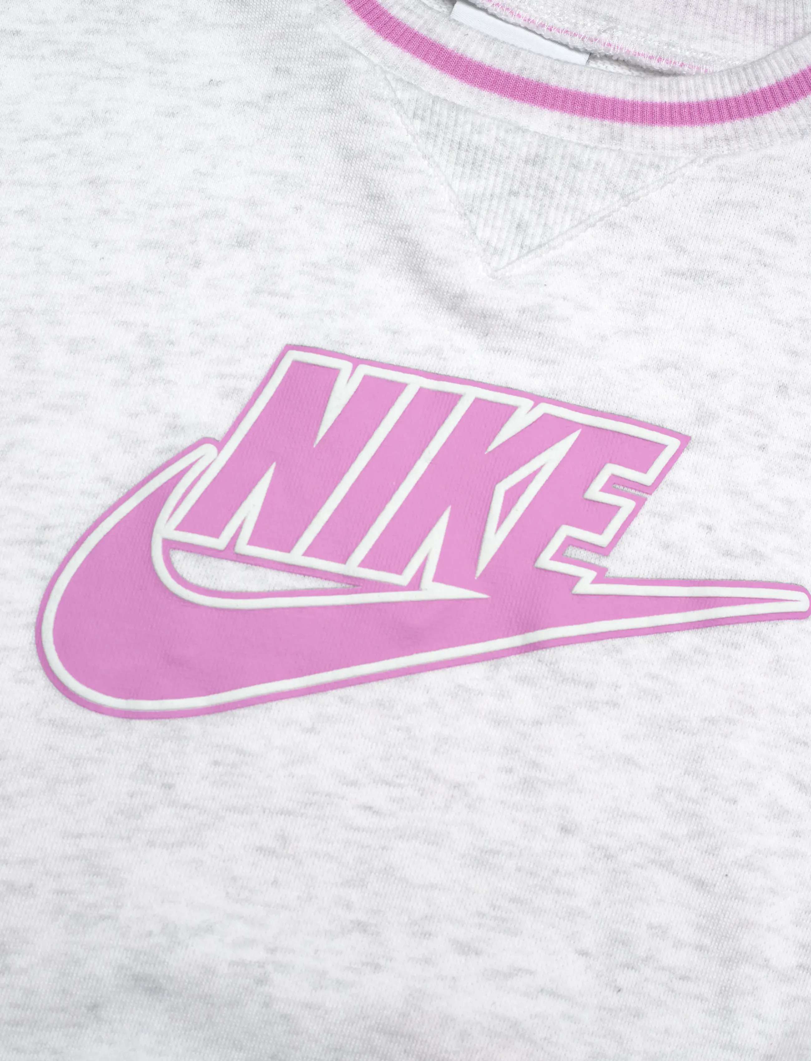 Nike - T8-FRENCH TERRY PANT SET - birch heather - 2