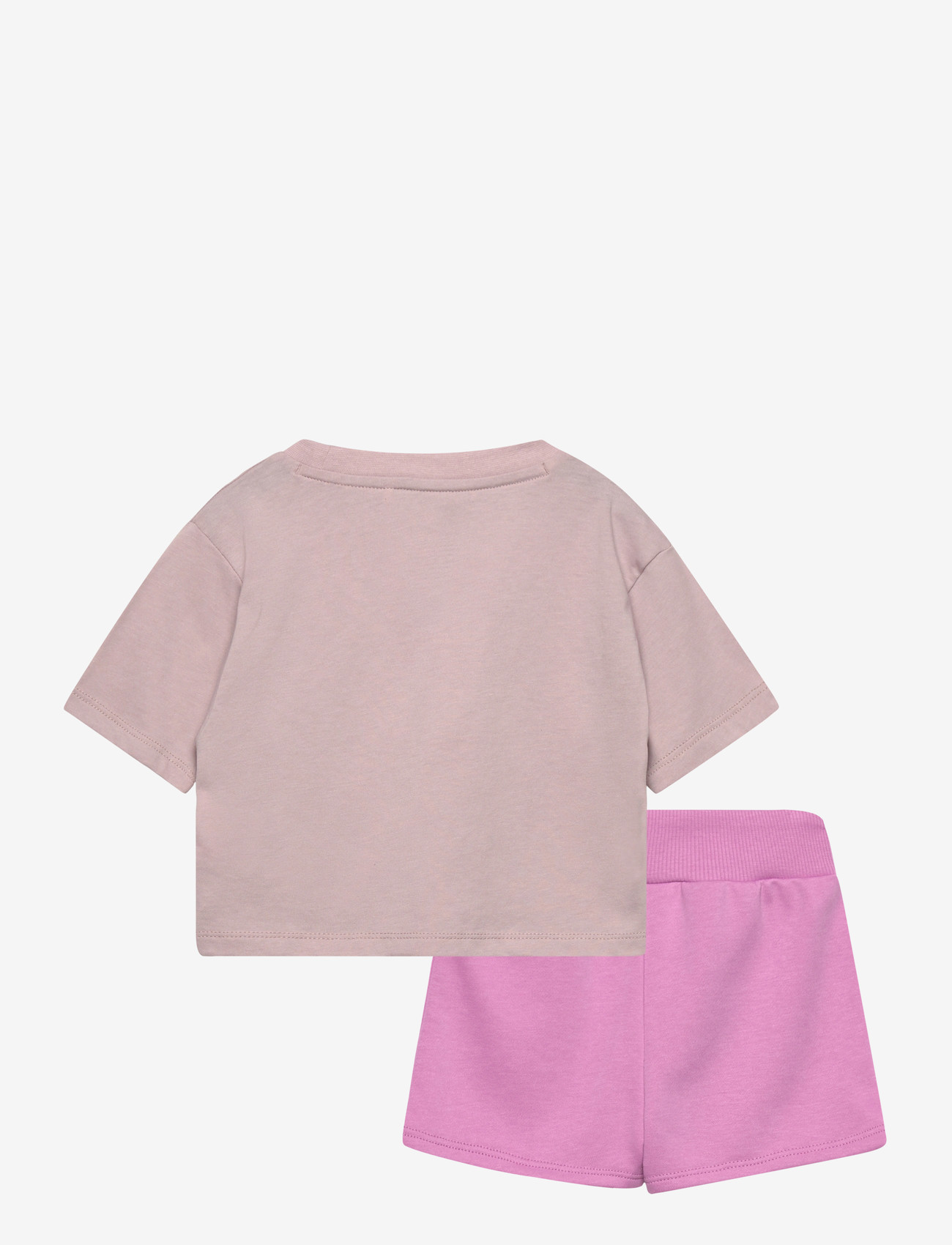 Nike - KS-KNIT SHORT SET - matchende sæt - light magenta - 1