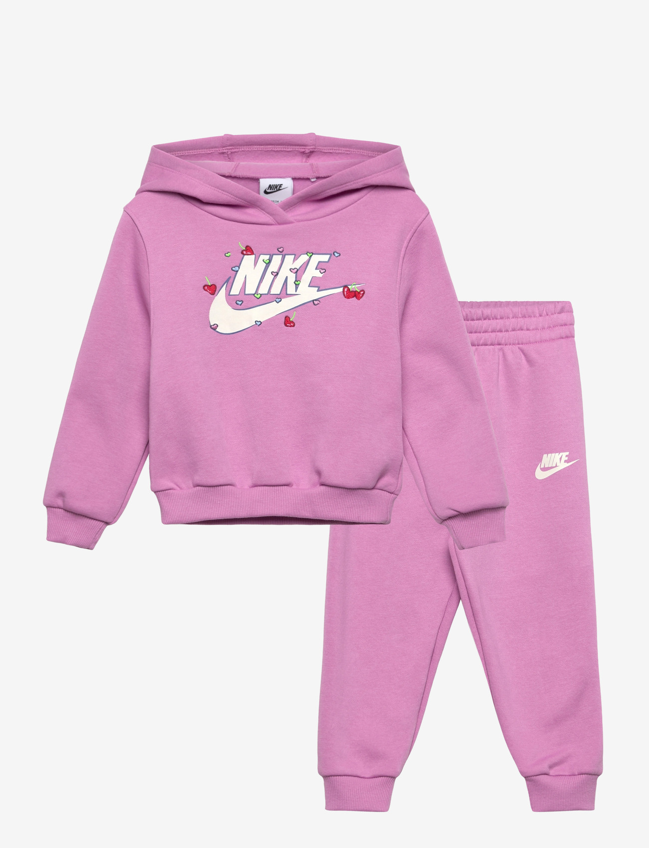 Nike - F8-FLEECE PANT SET - treeningriided ja 2-osalised komplektid - light magenta - 0