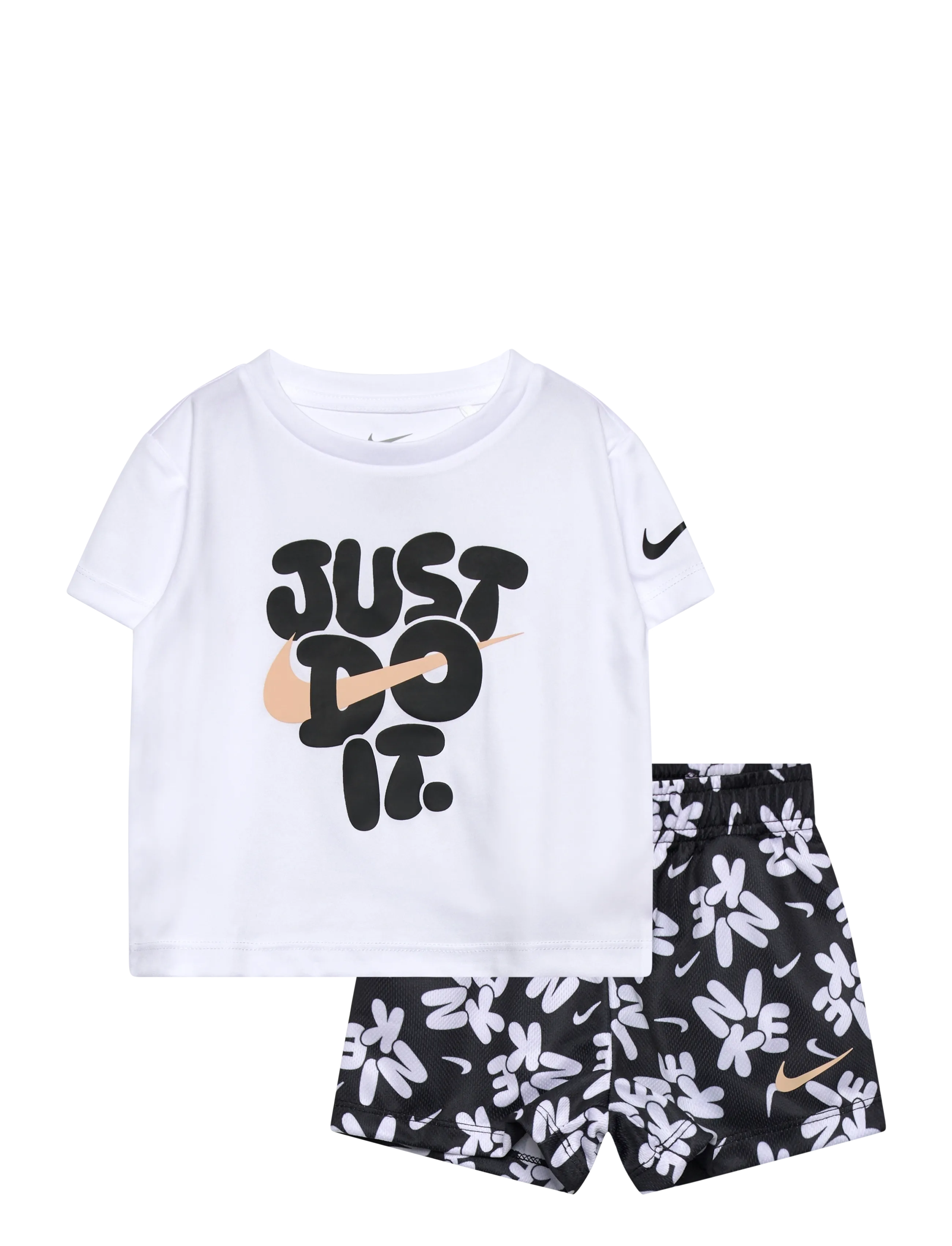 Nike NKG BOLD PLAY MESH SHORT SET - Verslaðu eftir aldri - BLACK / multi