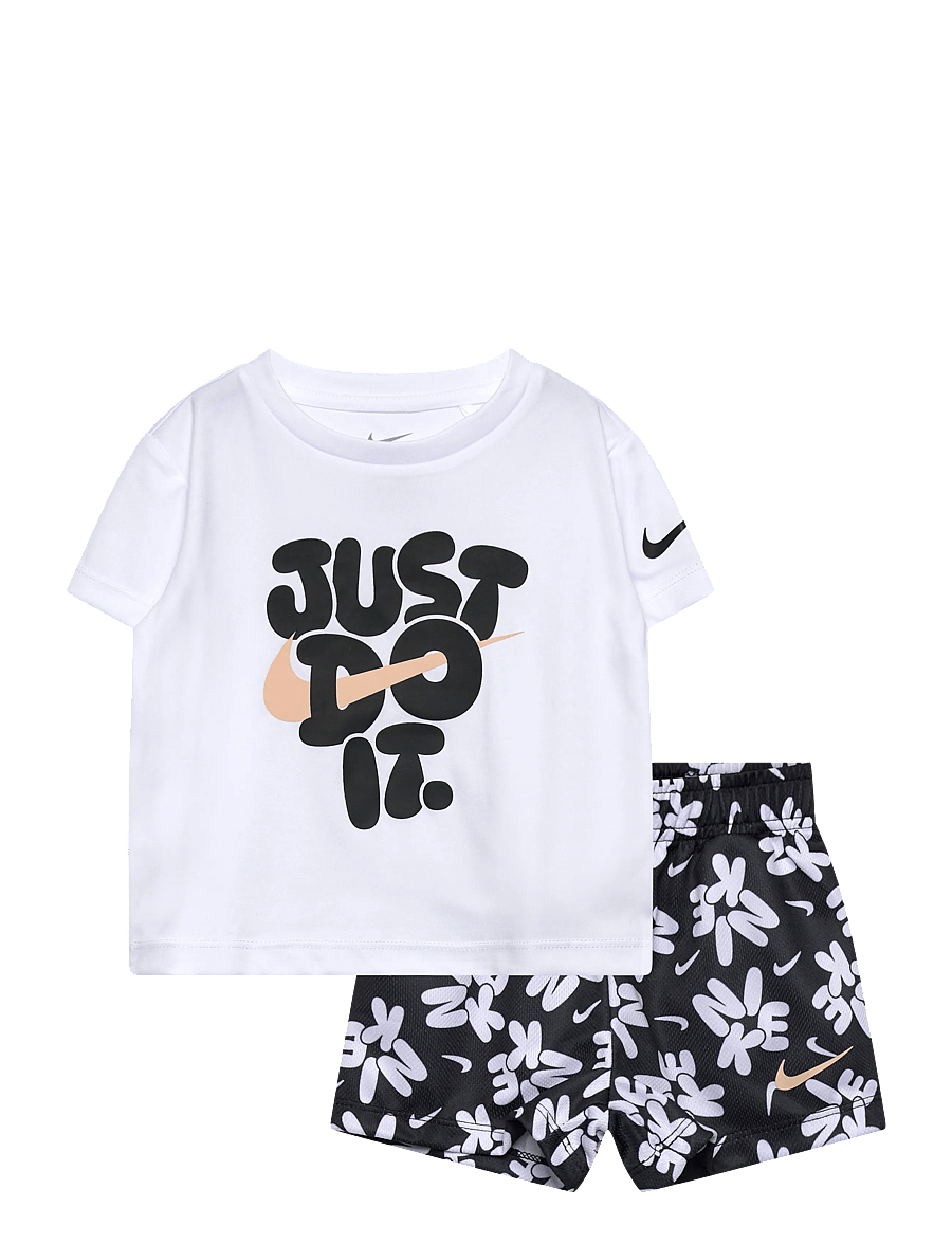 Nike - NIKE BOLD PLAY MESH SHORT SET - kaksiosaiset setit - black - 0