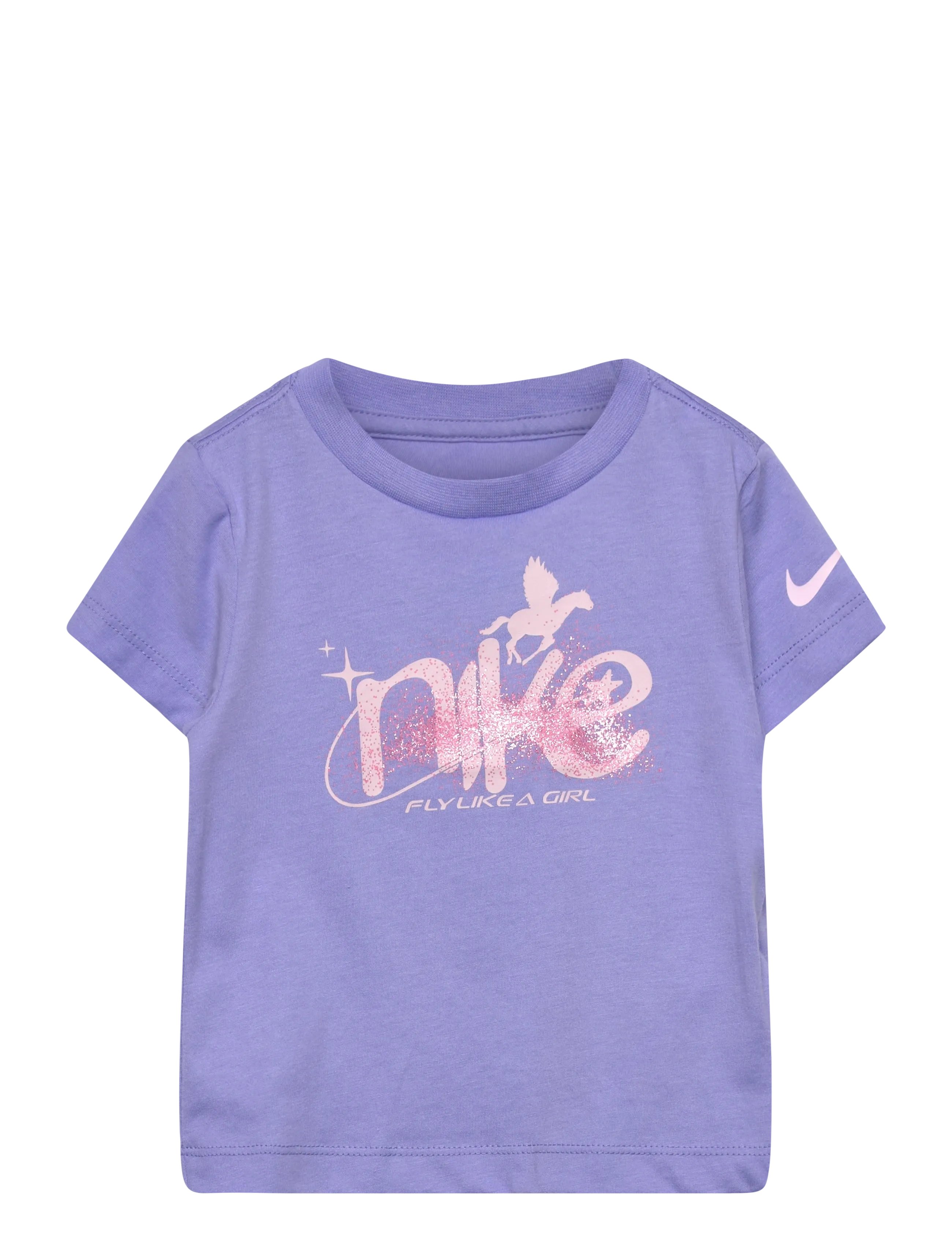 Nike Sportswear Tee Mod, 104/110, T-shirts, Lila - Short-sleeved, Kinder