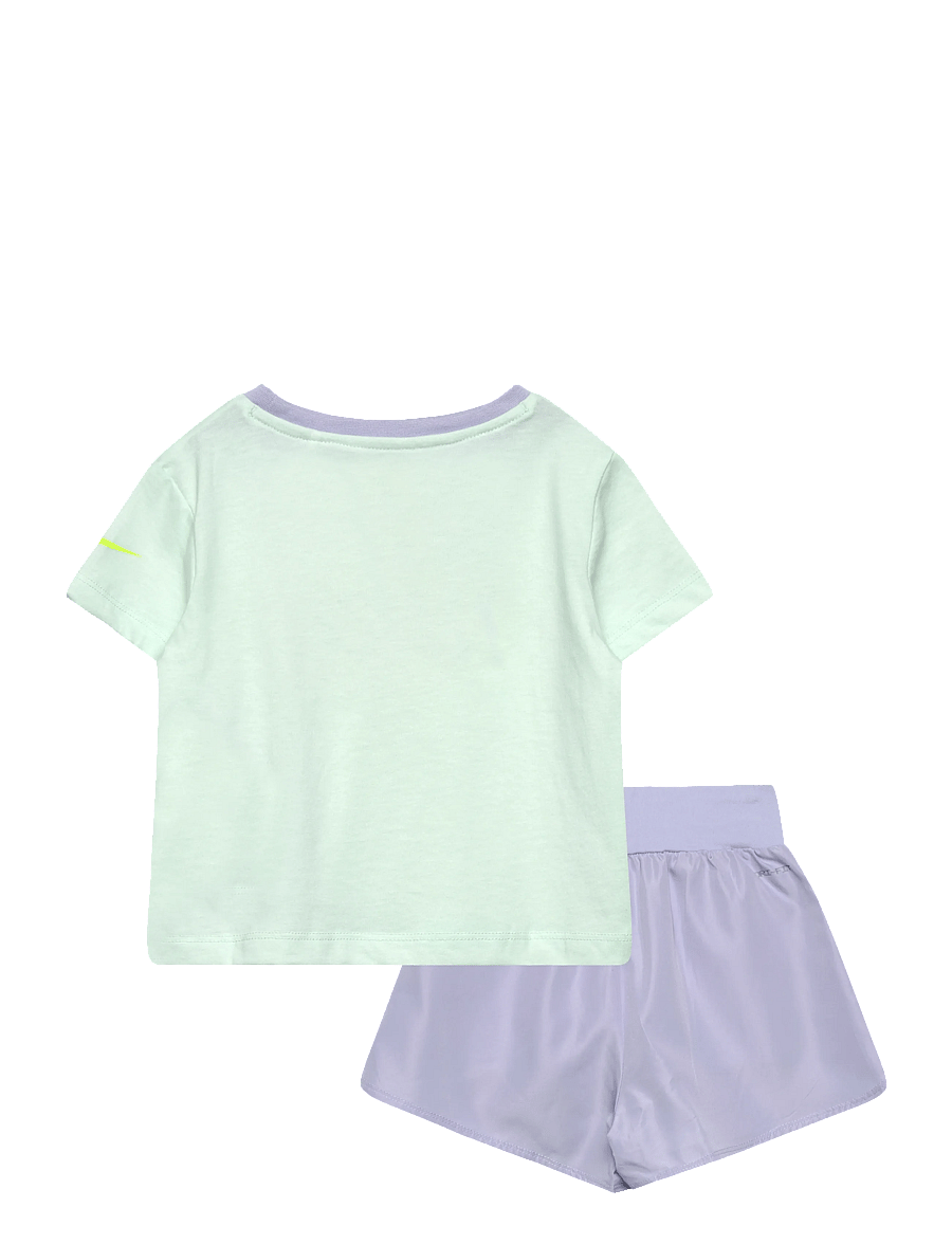 Nike - NIKE TEE & CROSSOVER SHORT SET - 2-osalised komplektid - grey - 1