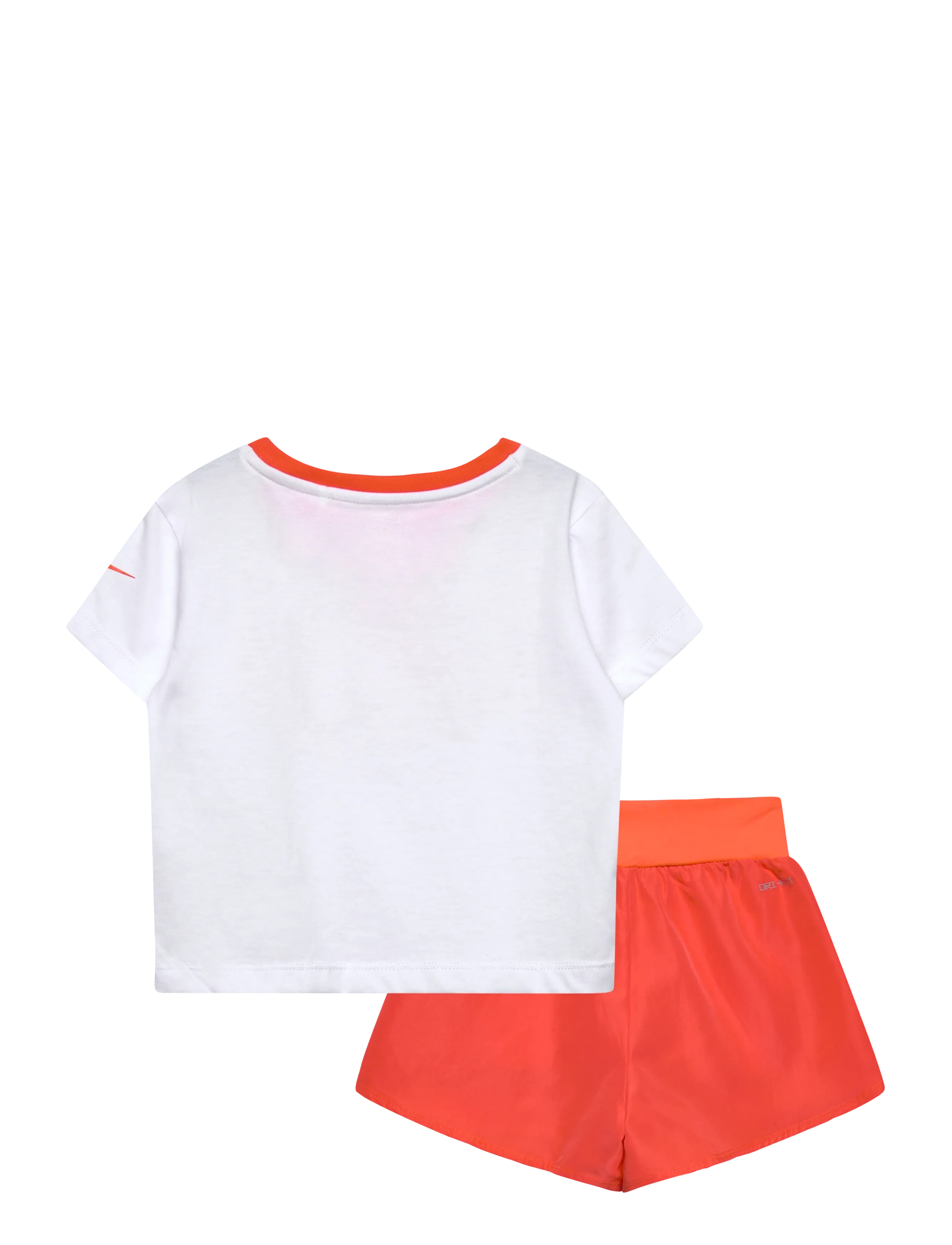 Nike - NKG TEE & CROSSOVER SHORT SET - matchende sæt - orange - 1